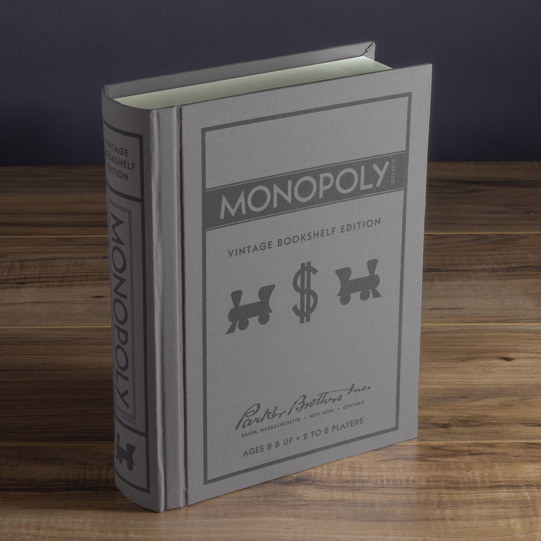 Multi Format An - Wind Designs - WS Monopoly Vintage Bookshelf Game Edition - 3