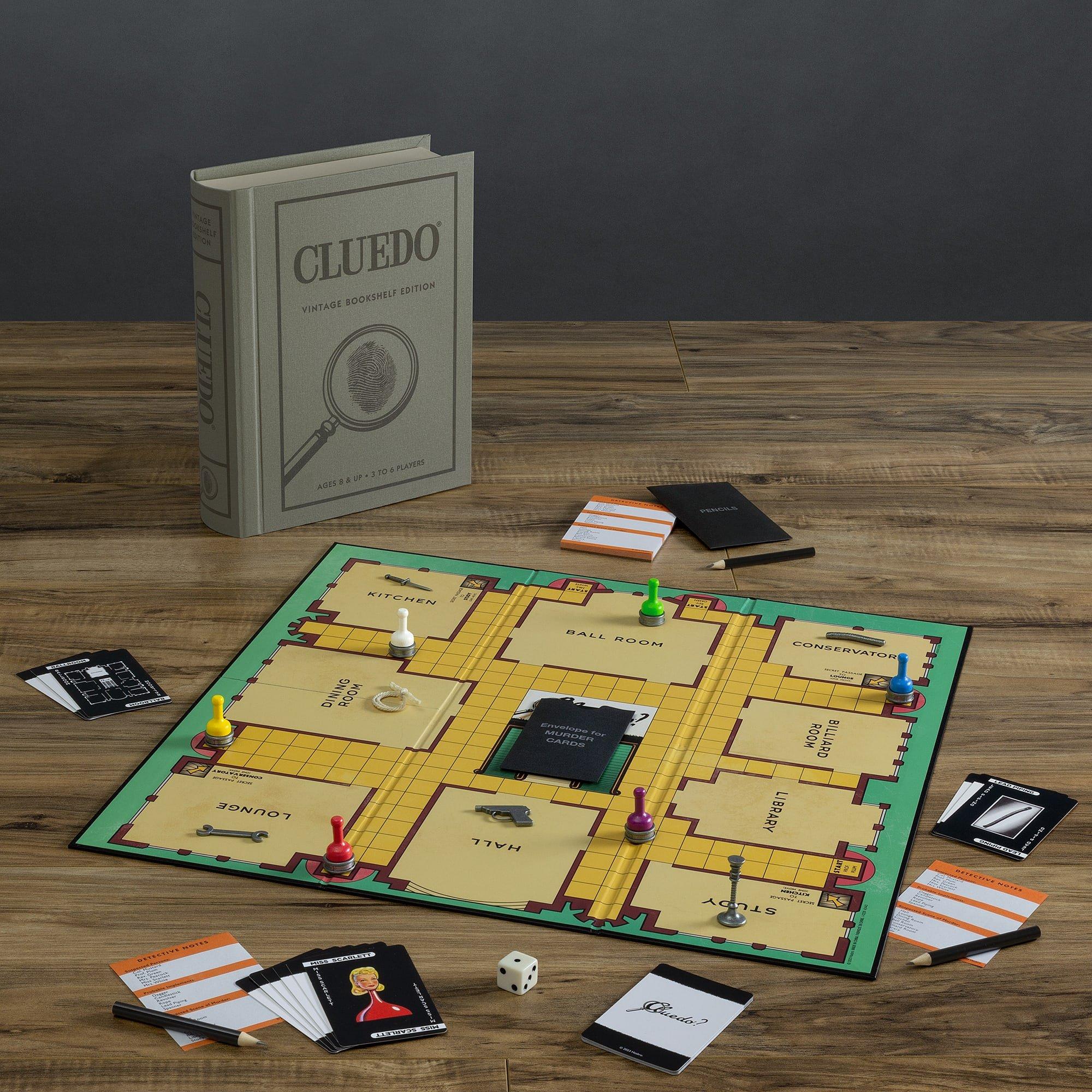 Multi Format An - Hasbro - WS Cluedo Vintage Bookshelf Edition - 3