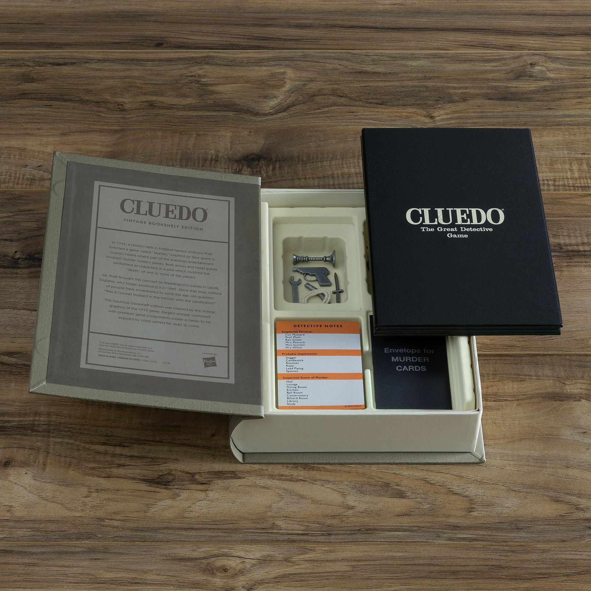 Multi Format An - Hasbro - WS Cluedo Vintage Bookshelf Edition - 4