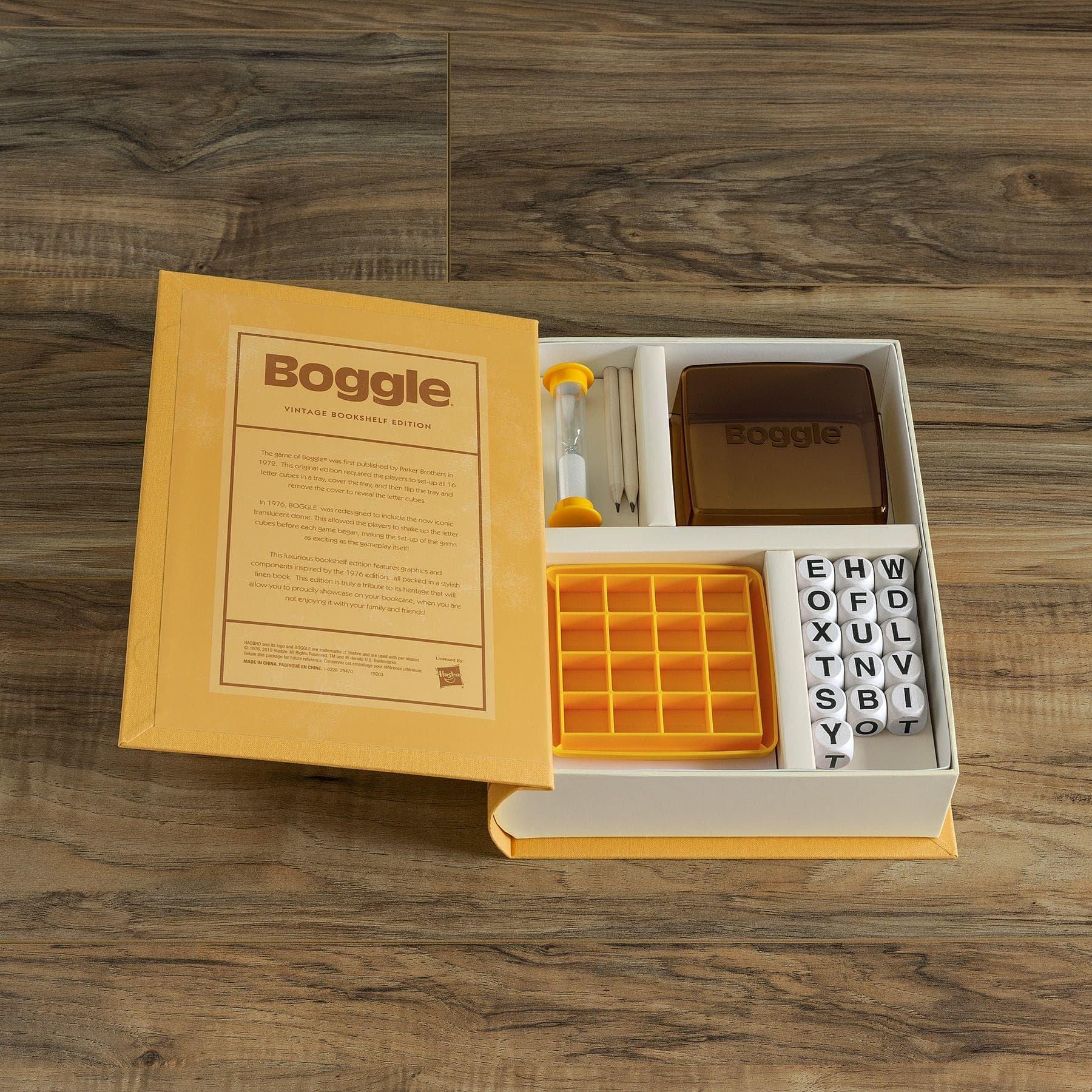Multi Format An - Hasbro - Boggle Vintage Bookshelf Edition - 3