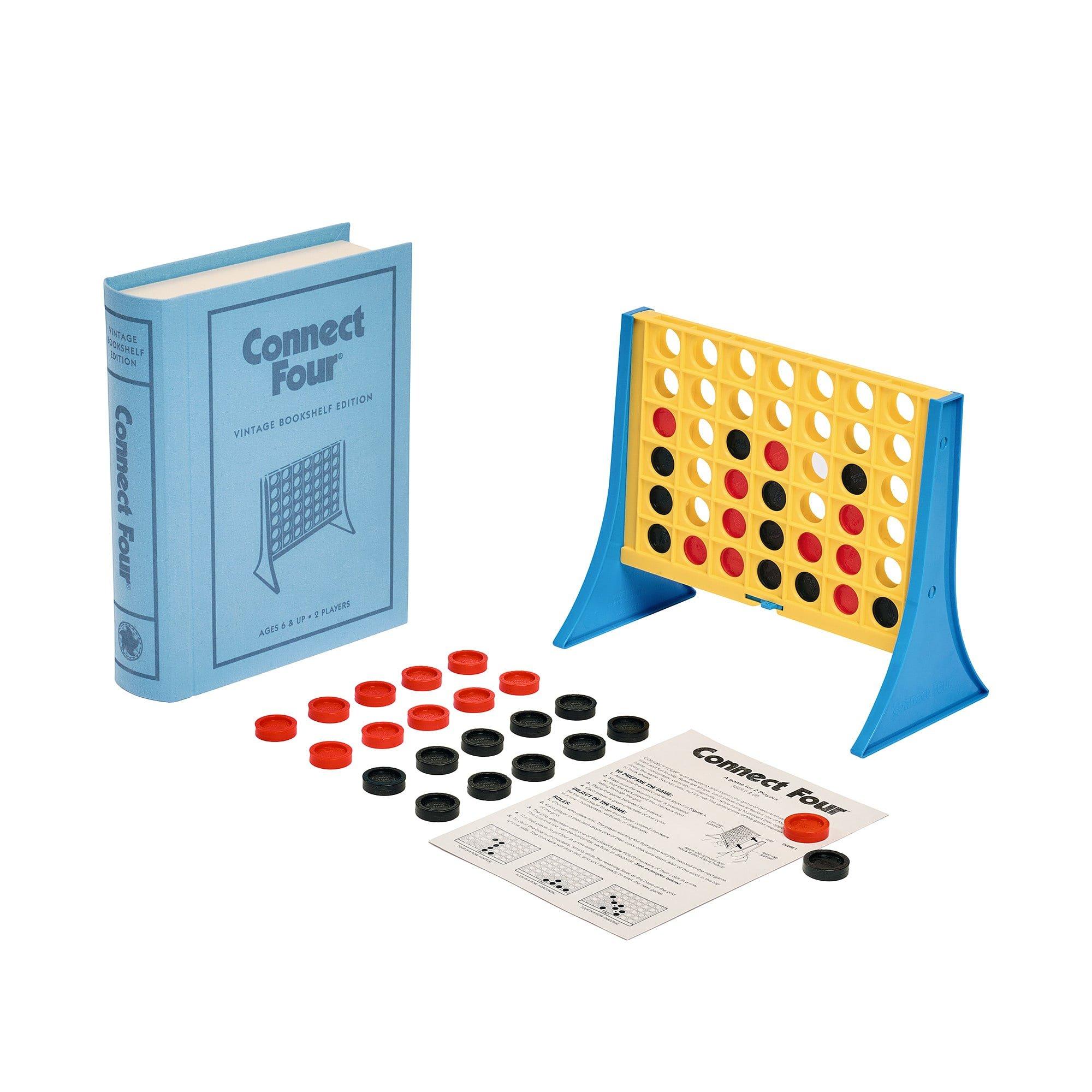 Multi Format An - Hasbro - Connect 4 Vintage Bookshelf Edition - 2