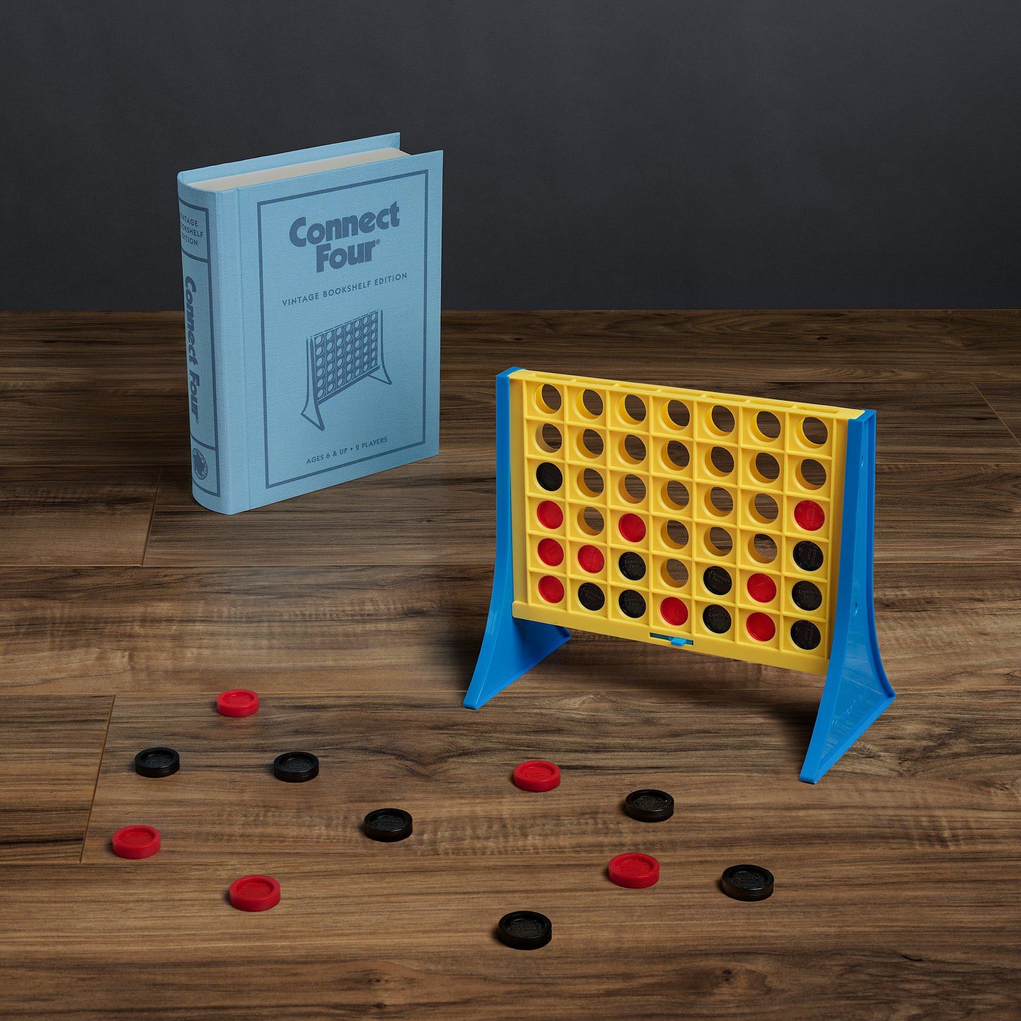 Multi Format An - Hasbro - Connect 4 Vintage Bookshelf Edition - 3