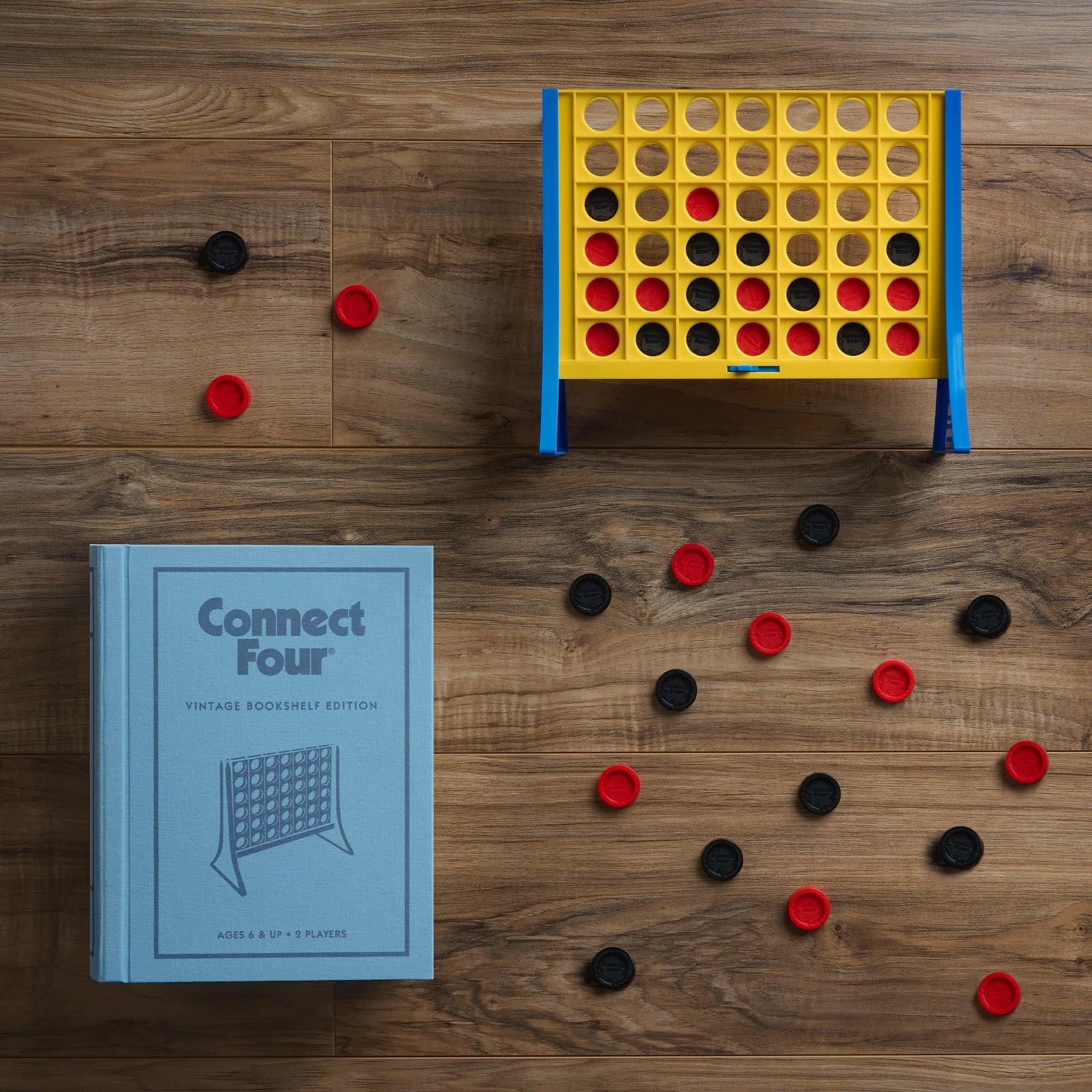 Multi Format An - Hasbro - Connect 4 Vintage Bookshelf Edition - 4