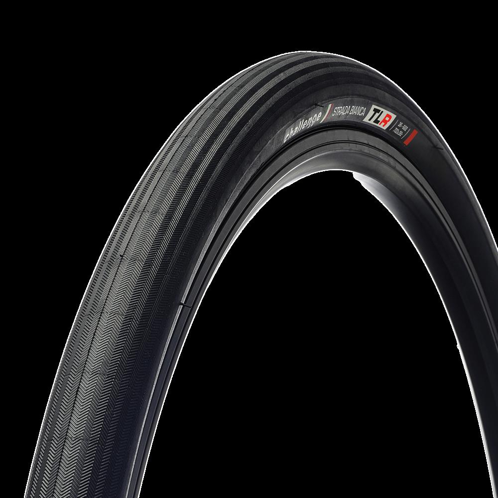 Challenge  Strada Bianca Vulcanized Tubeless Ready All Road T - Black/Black - 700c X36mm