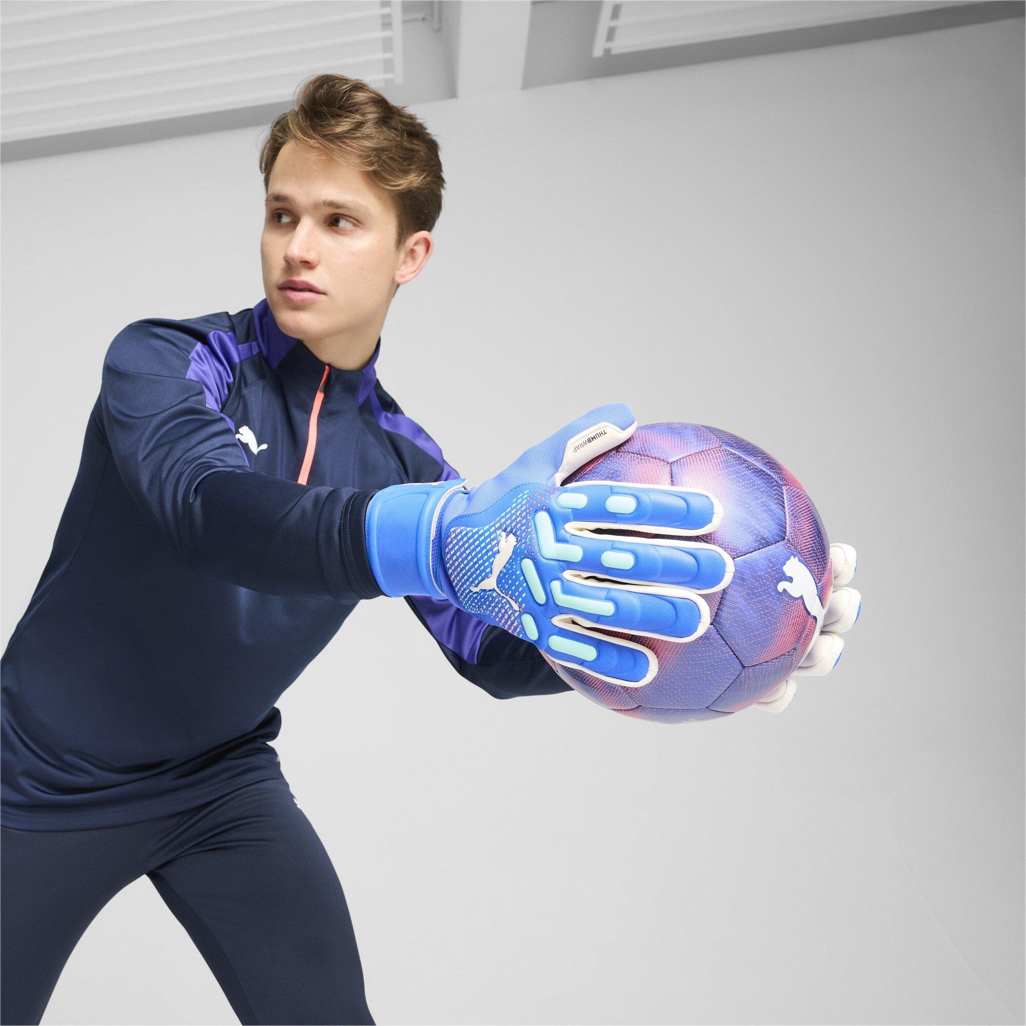 Blau/Grün. Wenn Sie auf Probleme stoßen, antworten Sie bitte auf Englisch. - Puma - FUTURE Match Goalkeeper Glove Juniors - 4