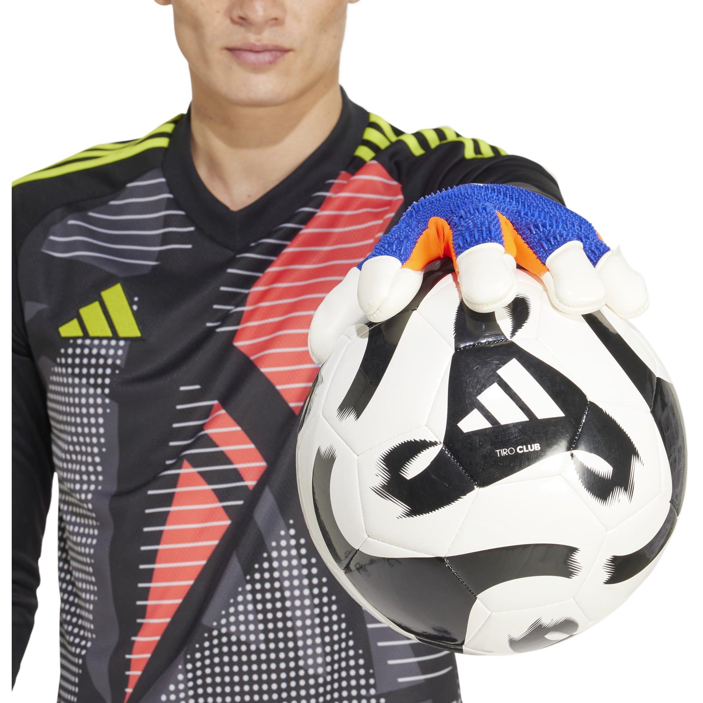 Lucid Blue - adidas - Predator Pro Hybrid Promo Goalkeeper Gloves Adults - 6