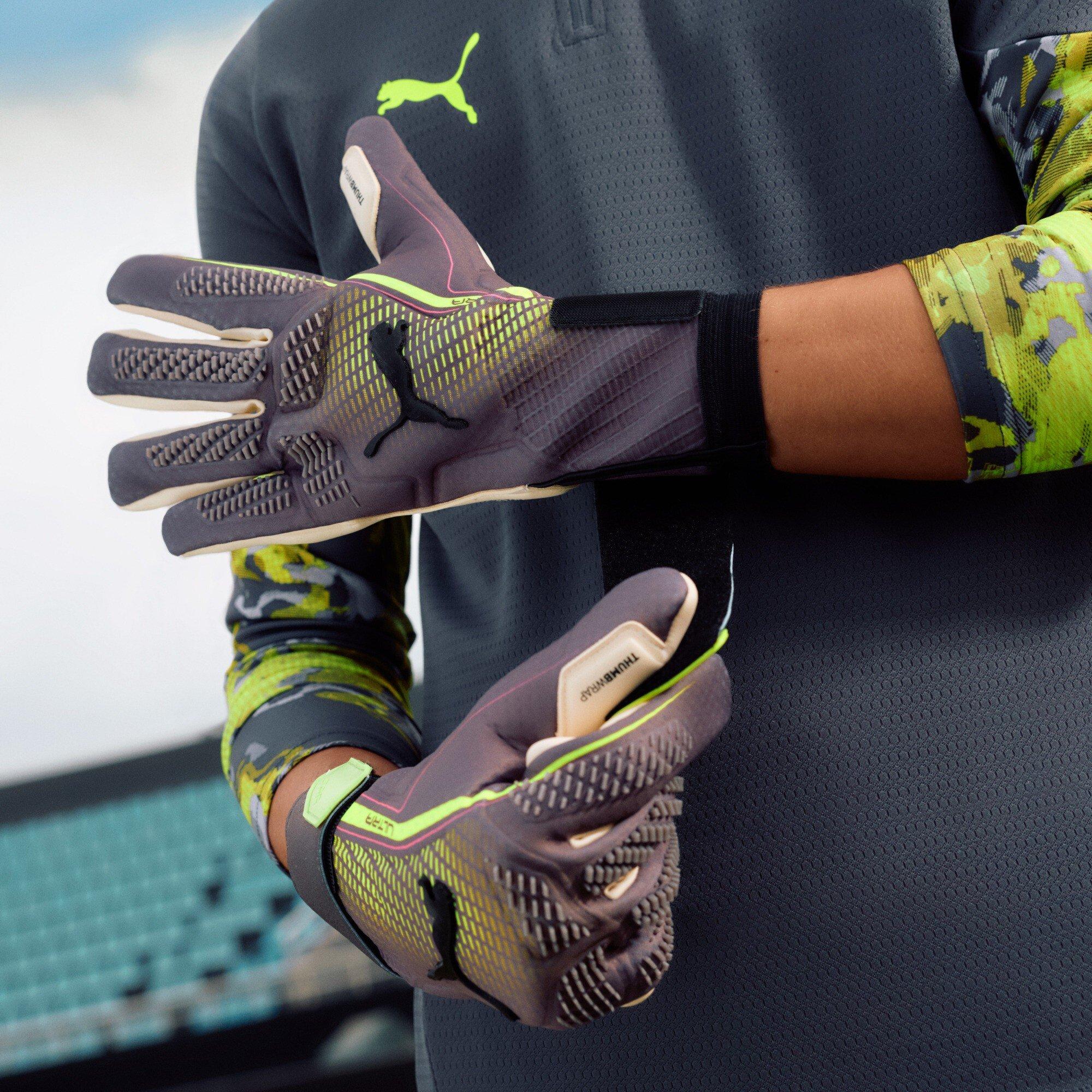 Mat Zilver - Puma - PUMA ULTRA Ultimate Hybrid Adults Goalkeeper Gloves - 3