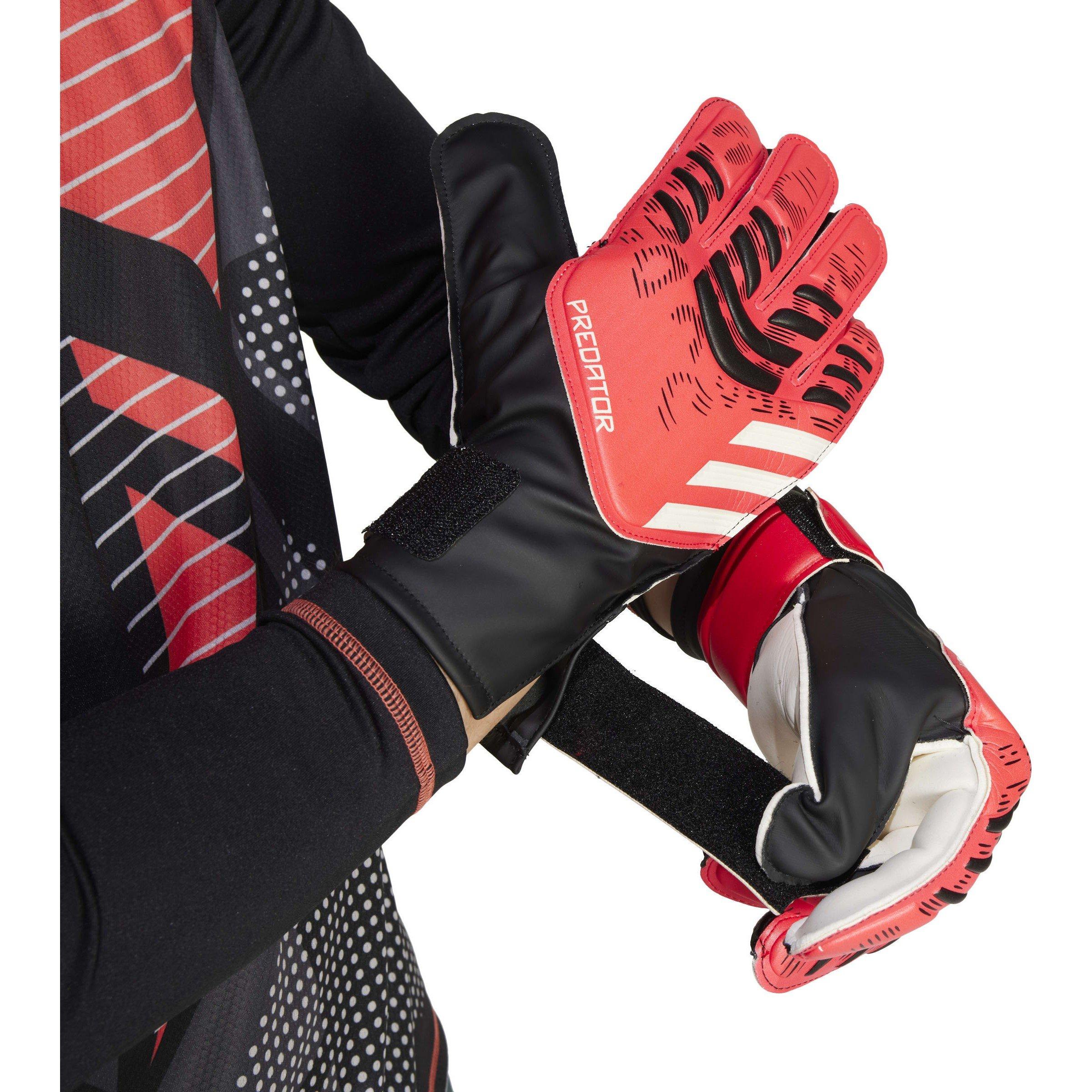Black/Red/Red - adidas - Predator Training Goalkeeper Gloves - 6