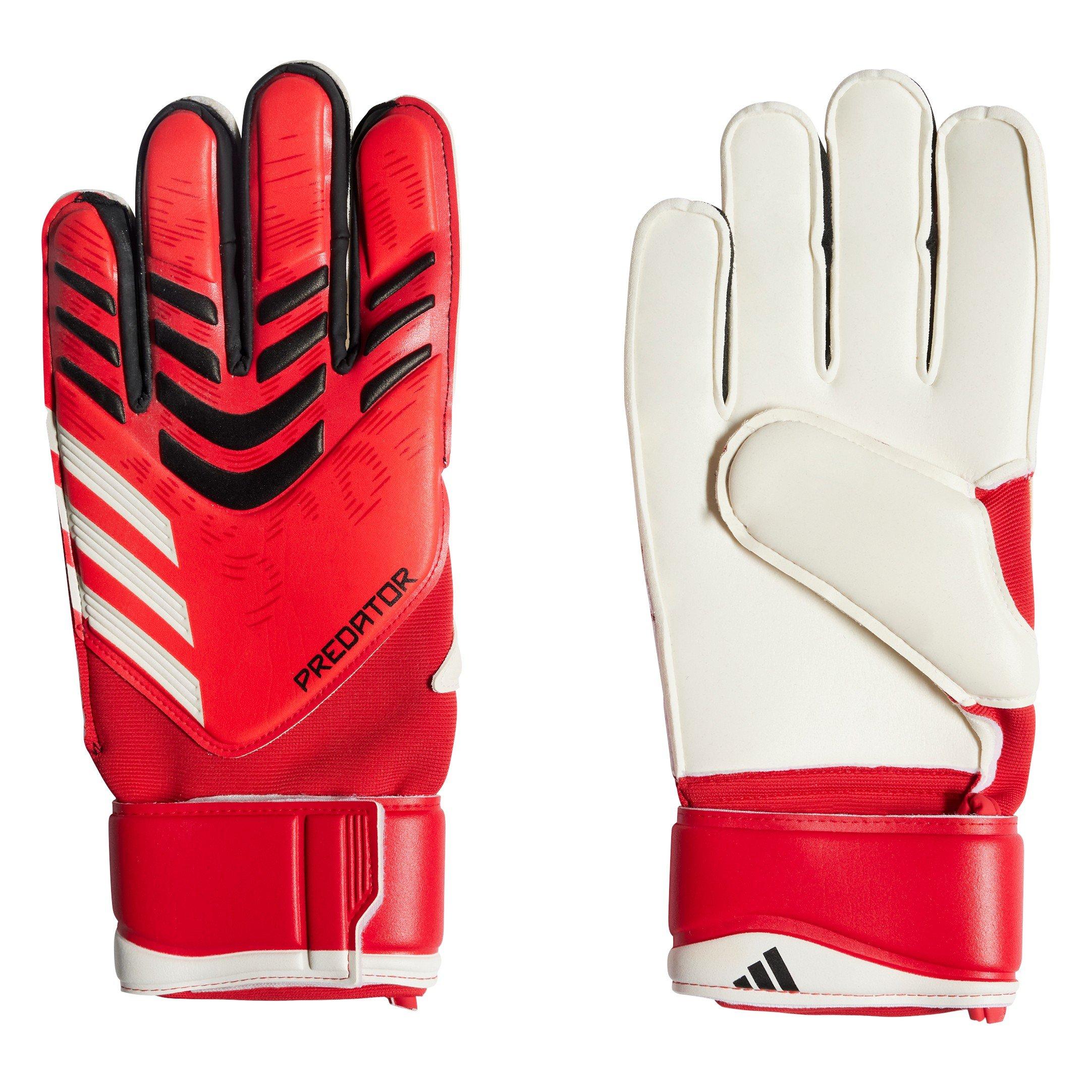 Adidas  Predator Goal Match Goalkeeper Gloves - Pure Ruby - 8.5