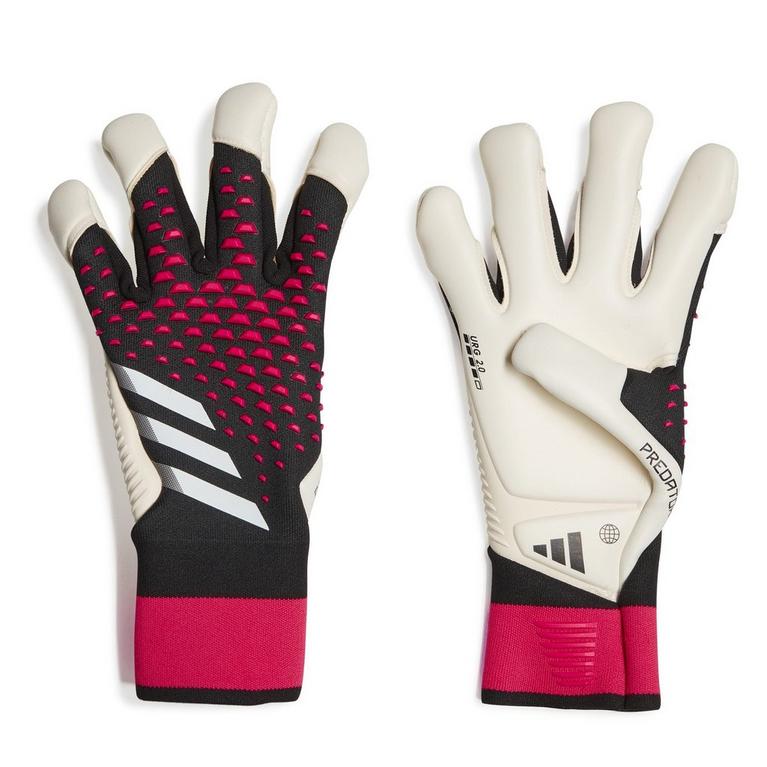 Schwarz/Weiß/Rosa - adidas - Predator Pro Goalkeeper Gloves - 1