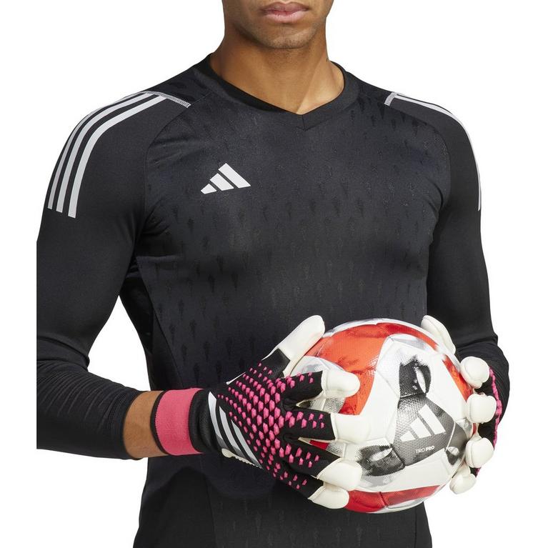 Schwarz/Weiß/Rosa - adidas - Predator Pro Goalkeeper Gloves - 5