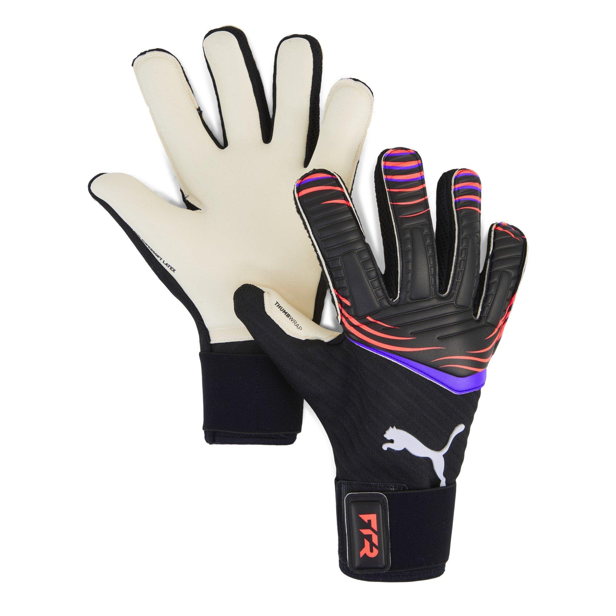 Puma Men's Future Pro Hybrid Goalkeeper Glove - Black Puma Black - 9.5