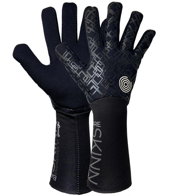 Noir/Gris - GG Lab - Bare Skinn Goalkeeper Gloves - 4