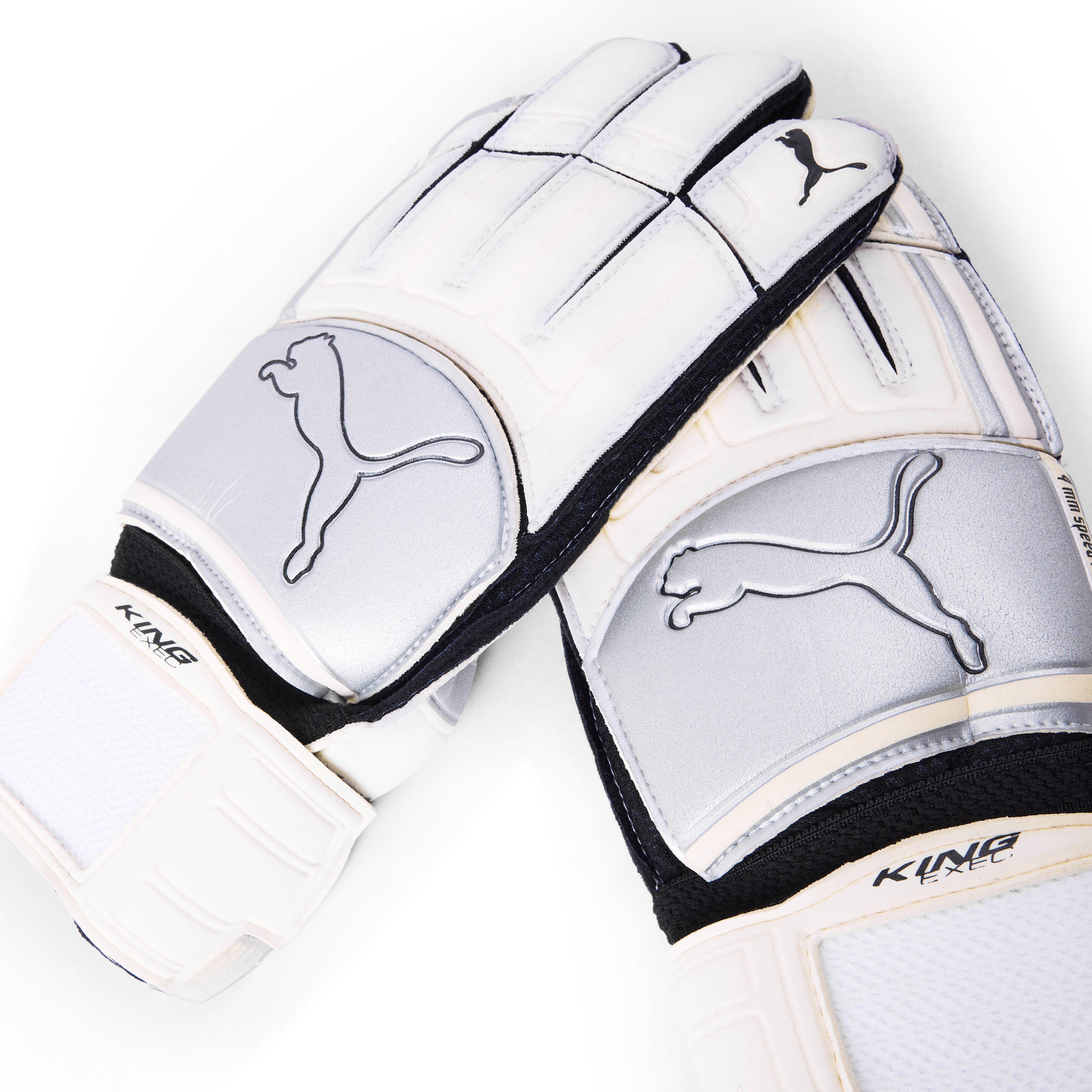 White - Puma - Puma King Exec (Gk) Glove Unisex Adults - 3