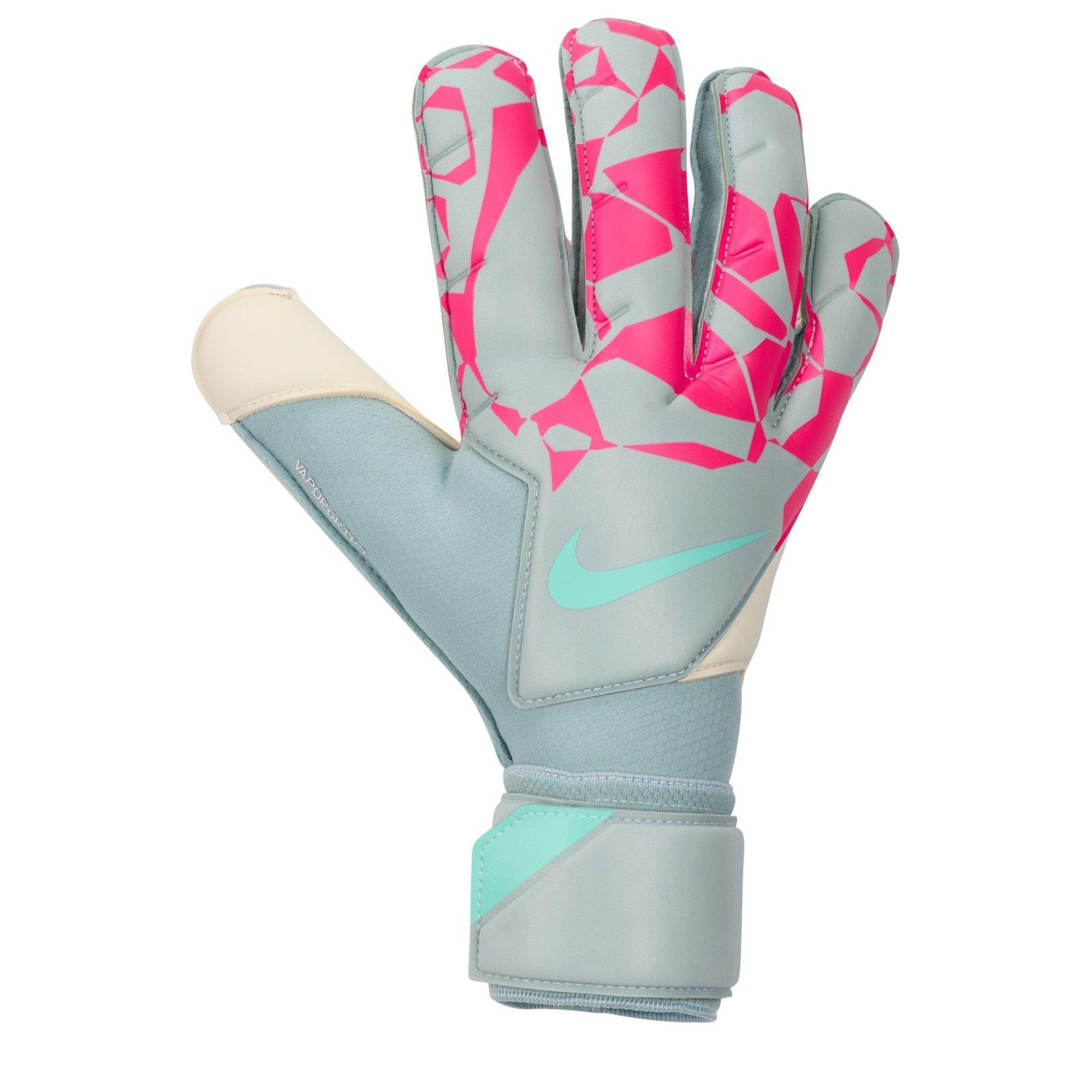 Silver/Pink - Nike - Mercurial Vapor Grip Goalkeeper Gloves - 1