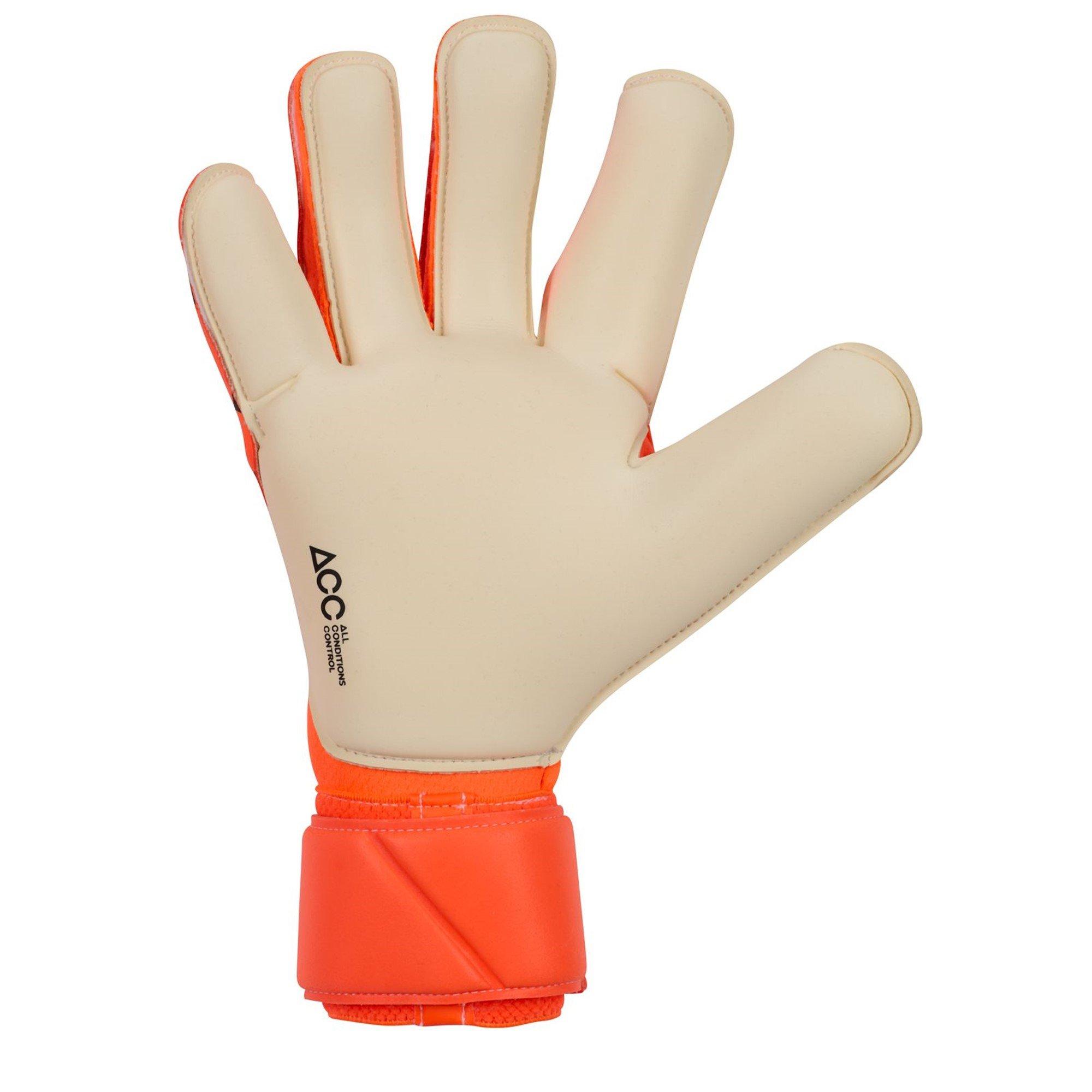 Orange/Black - Nike - Mercurial Vapor Grip Goalkeeper Gloves - 2