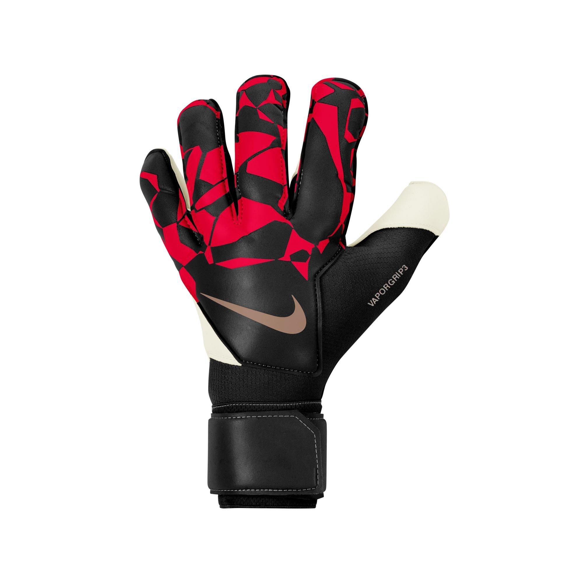 Zwart/Rood - Nike - Mercurial Grip Goalkeeper Gloves - 3