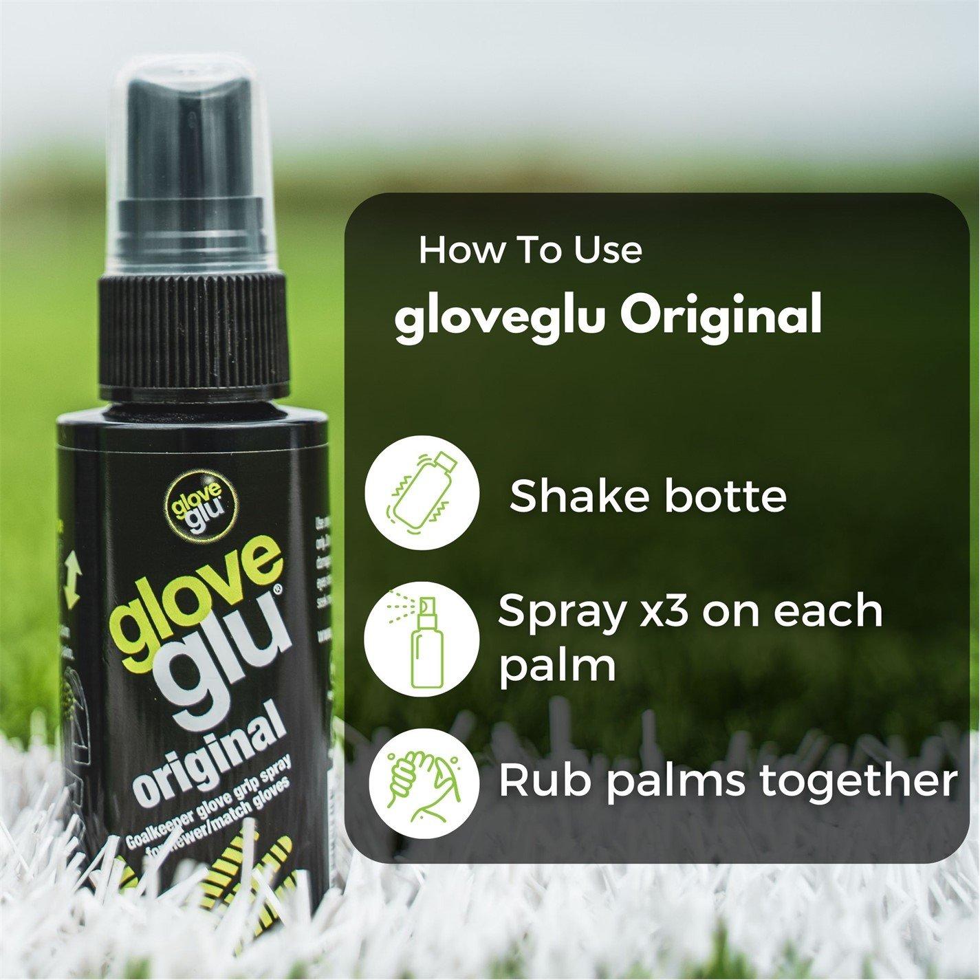 None - Glove Glu - Wash n Glu Goalkeeper Glove Kit - 5