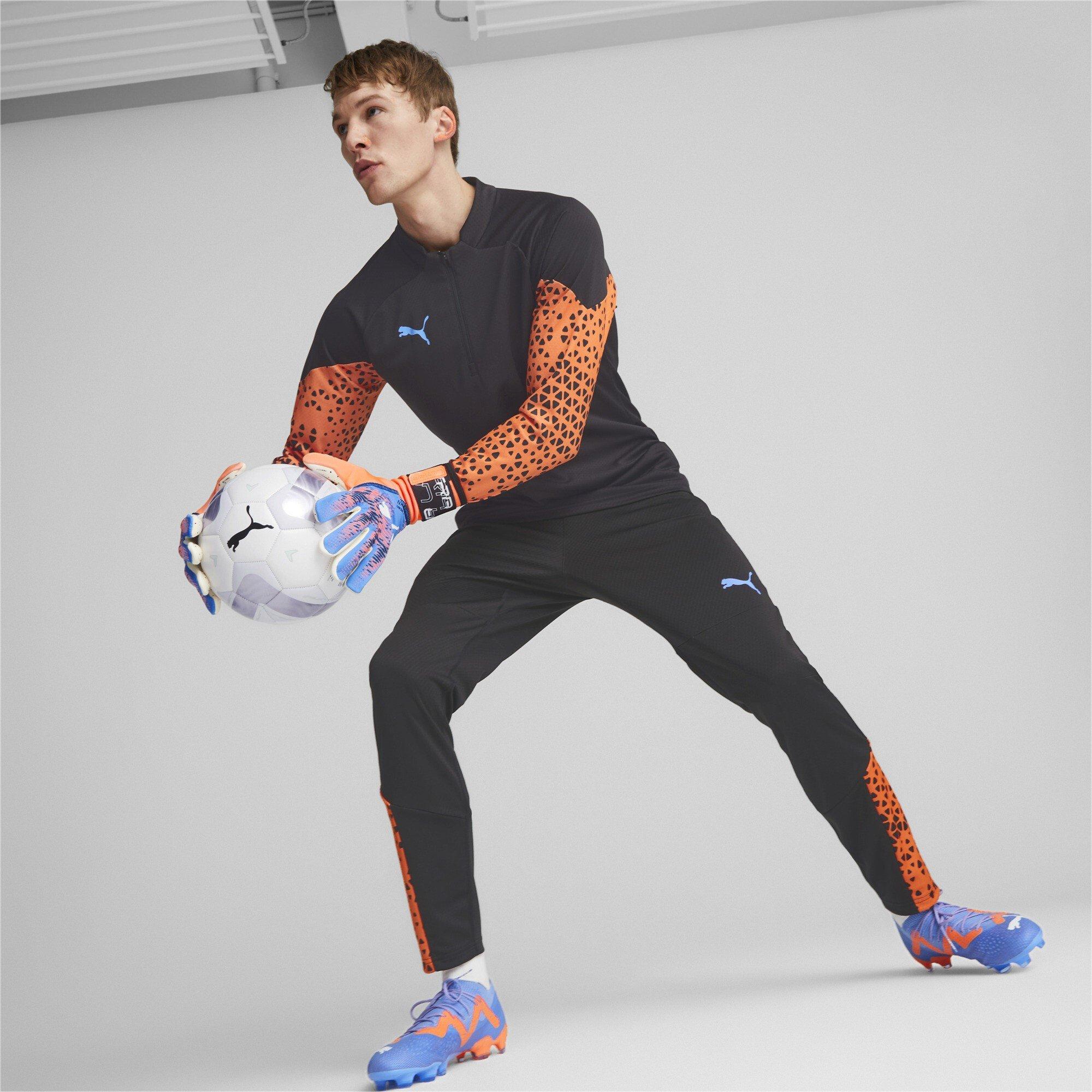 Ora/Blue - Puma - Ultra Goalkeeper Gloves - 3