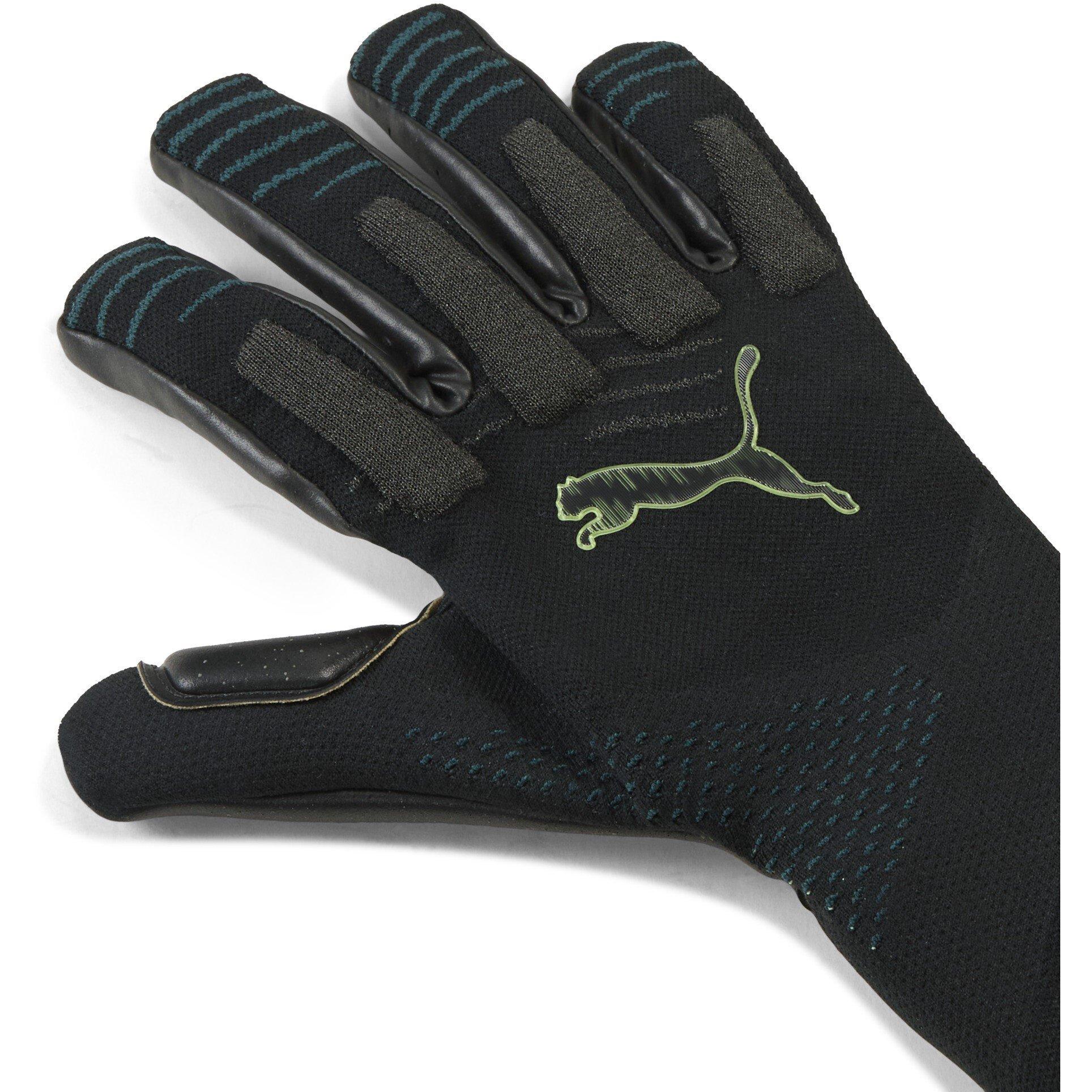 Noir/Vert - Puma - Future Ultimate Goalkeeper Gloves Adults - 2