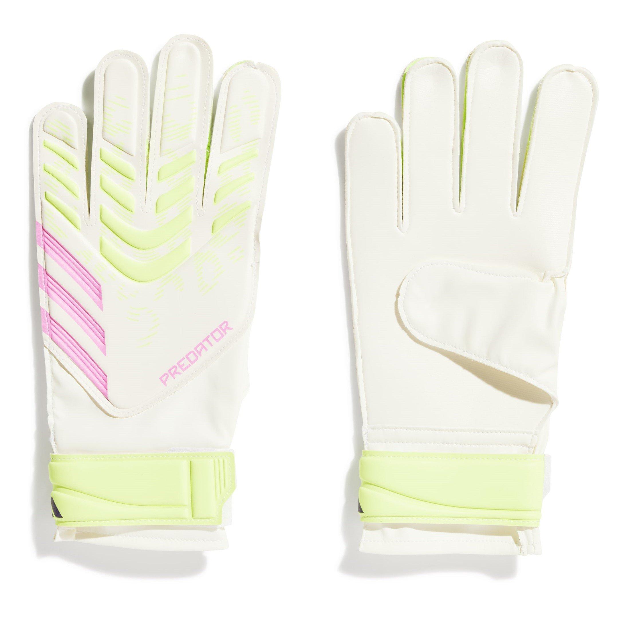 Adidas Men's Predator Training Goalkeeper Gloves Adults - White/Yellow - 9