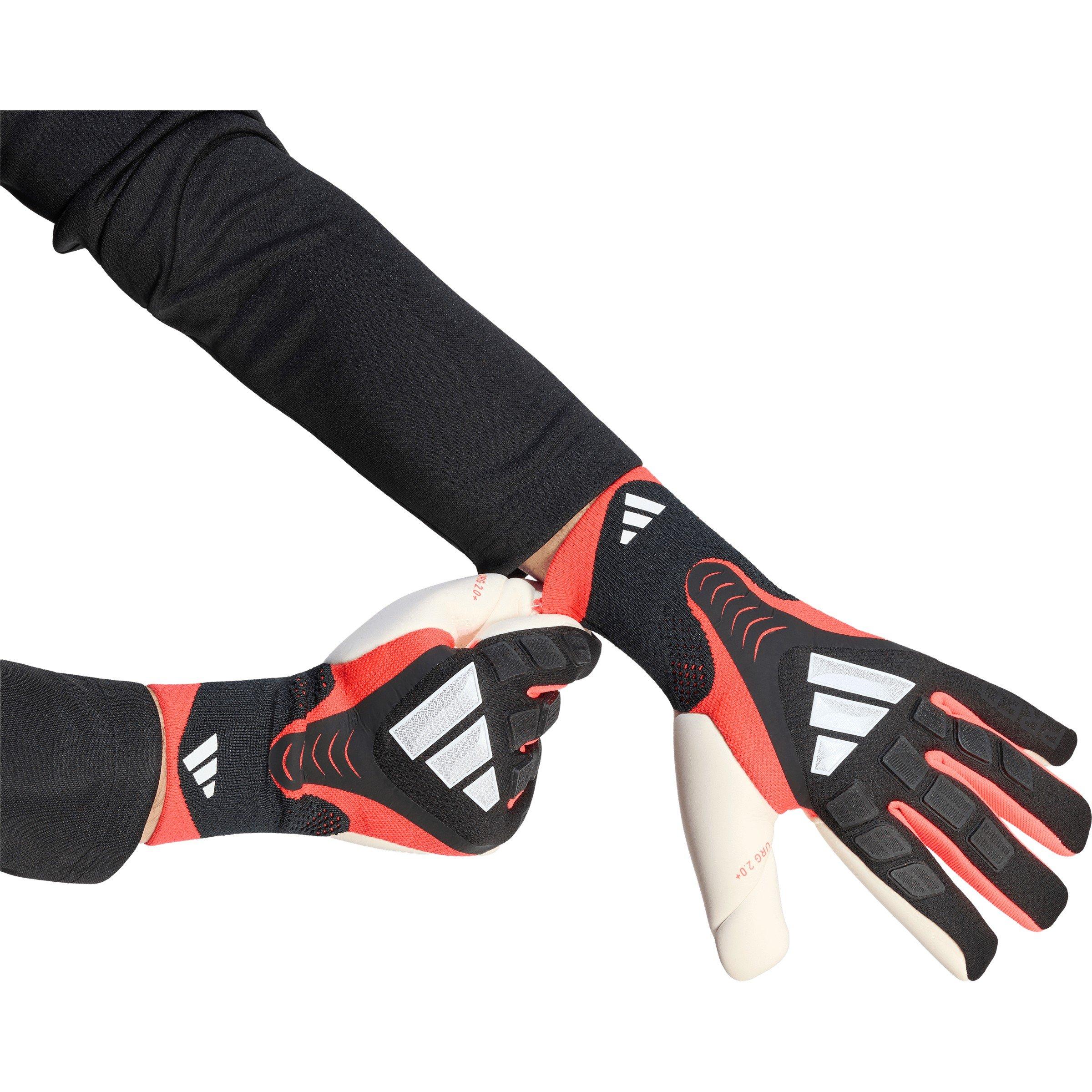 Negro/Rojo - adidas - Predator Pro Goalkeeper Gloves Adults - 4
