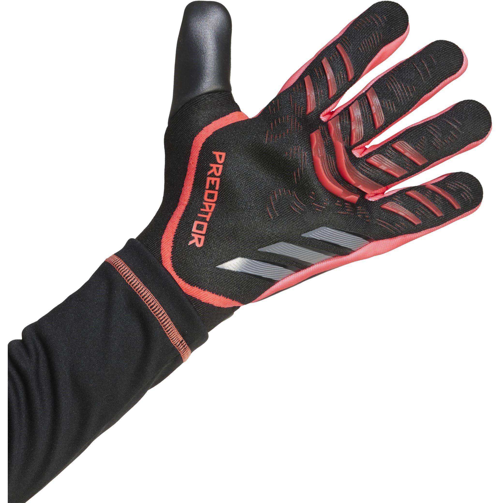 Noir/Rouge - adidas - Predator Pro Goalkeeper Gloves Adults - 2