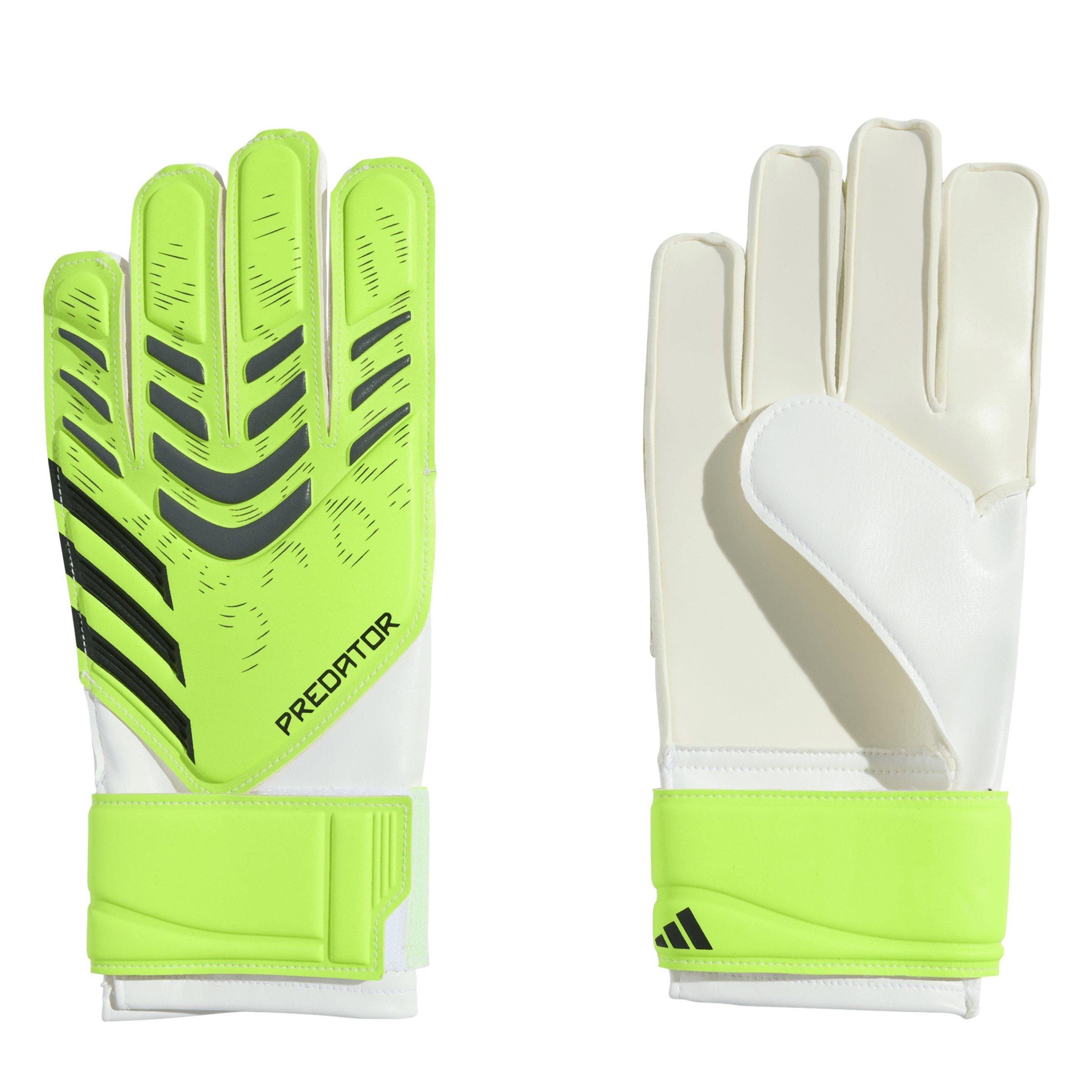 Adidas  Kids Predator Training Goalkeeper Gloves Juniors - Lemon/Black - 3