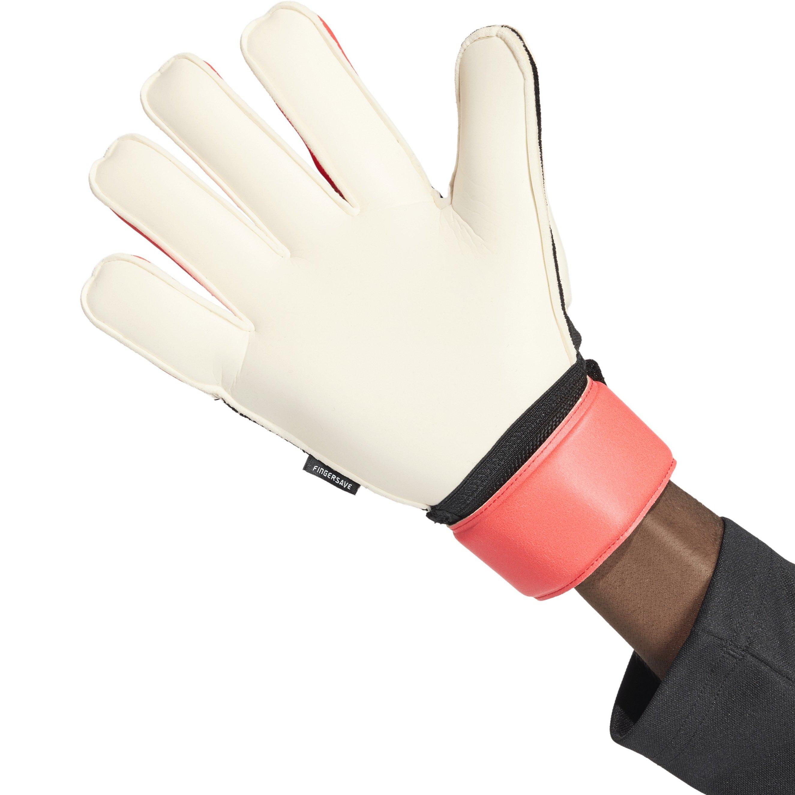 Black/Red - adidas - Predator Match Fingersave Goalkeeper Gloves Adults - 3