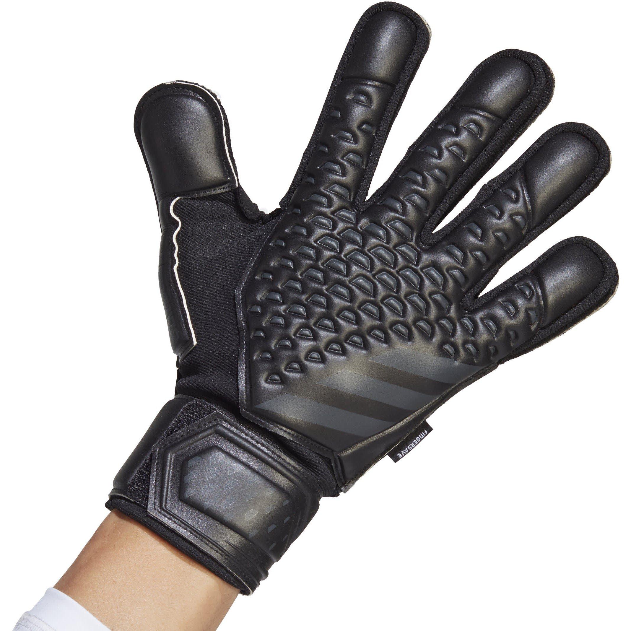 Zwart - adidas - Predator Match Fingersave Goalkeeper Gloves Adults - 2