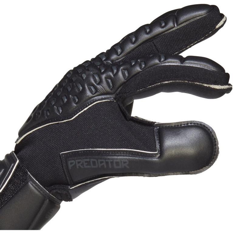 Noir - adidas - Predator Match Fingersave Gloves Mens - 4
