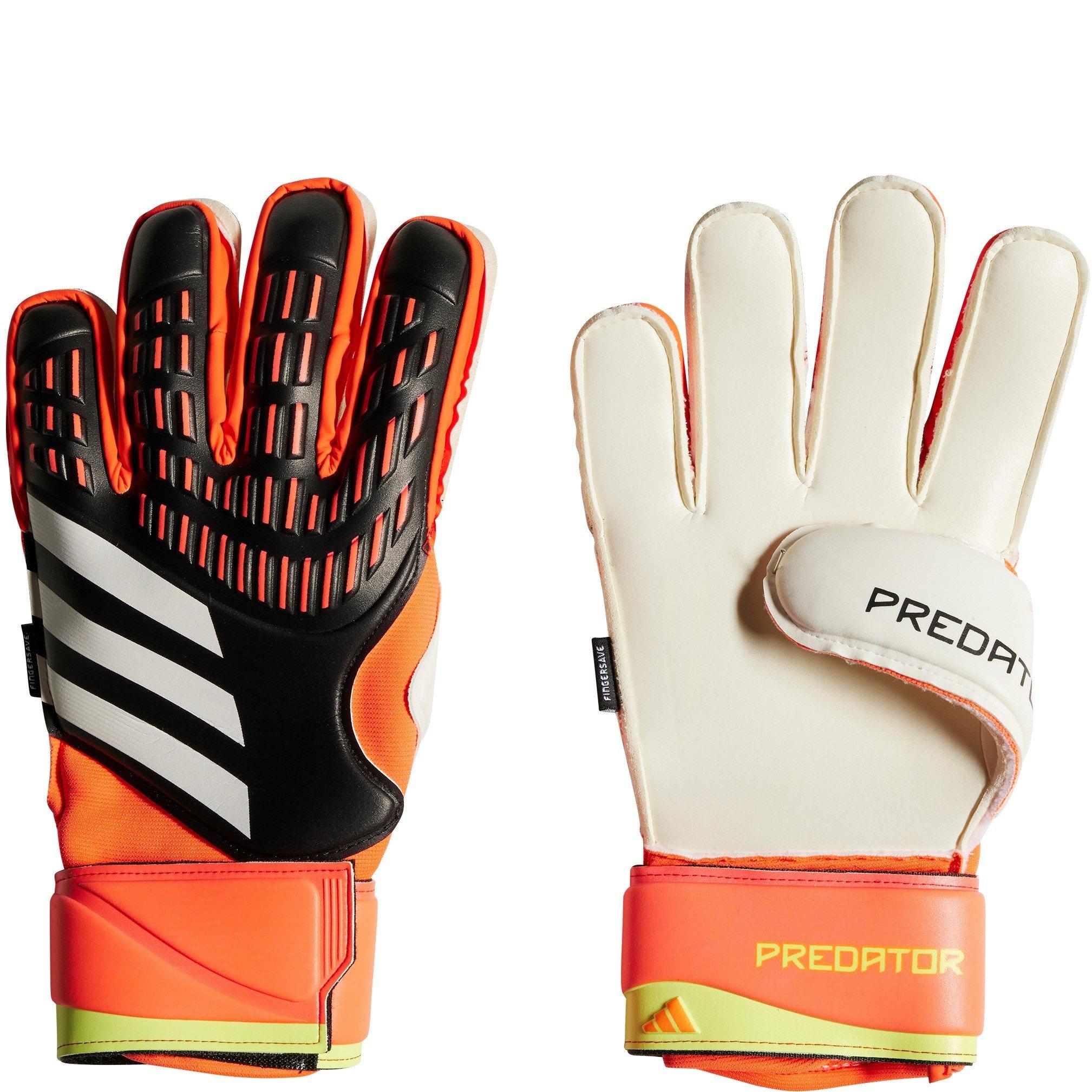 Predator Match Fingersave Goalkeeper Gloves Adults
