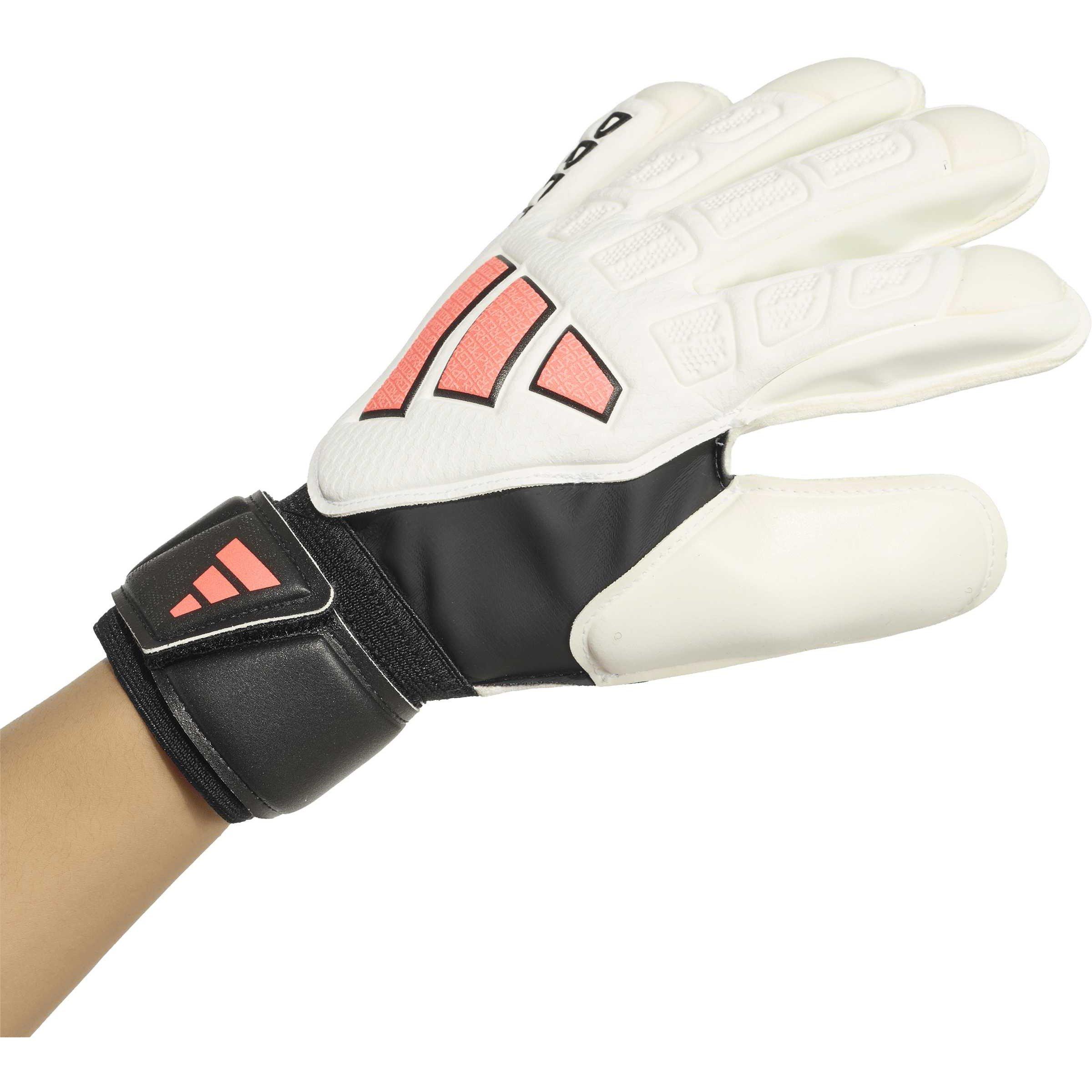 White/Black - adidas - Predator Match Fingersave Goalkeeper Gloves Juniors - 5