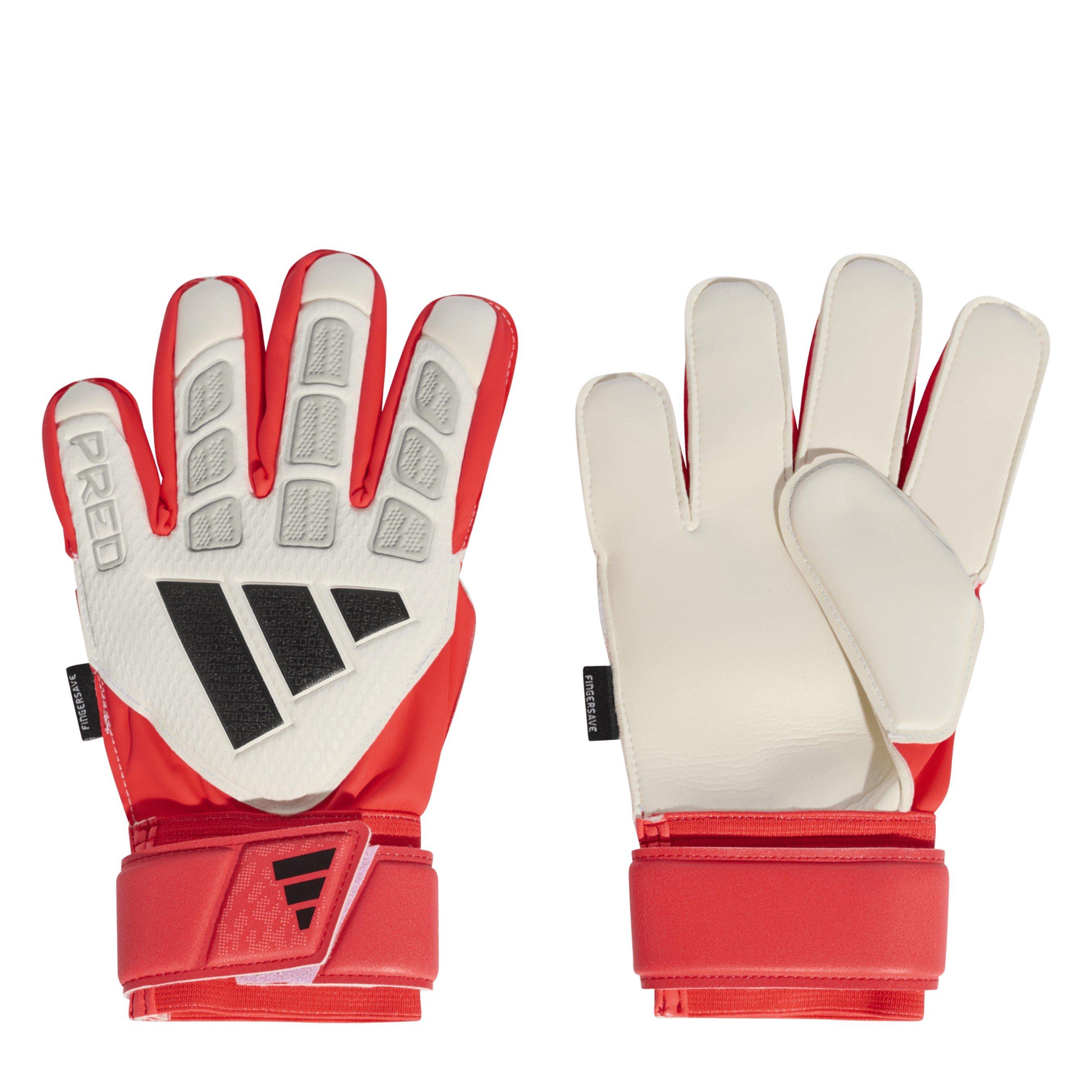 adidas Predator Match Fingersave Goalkeeper Gloves Juniors | Sports Direct