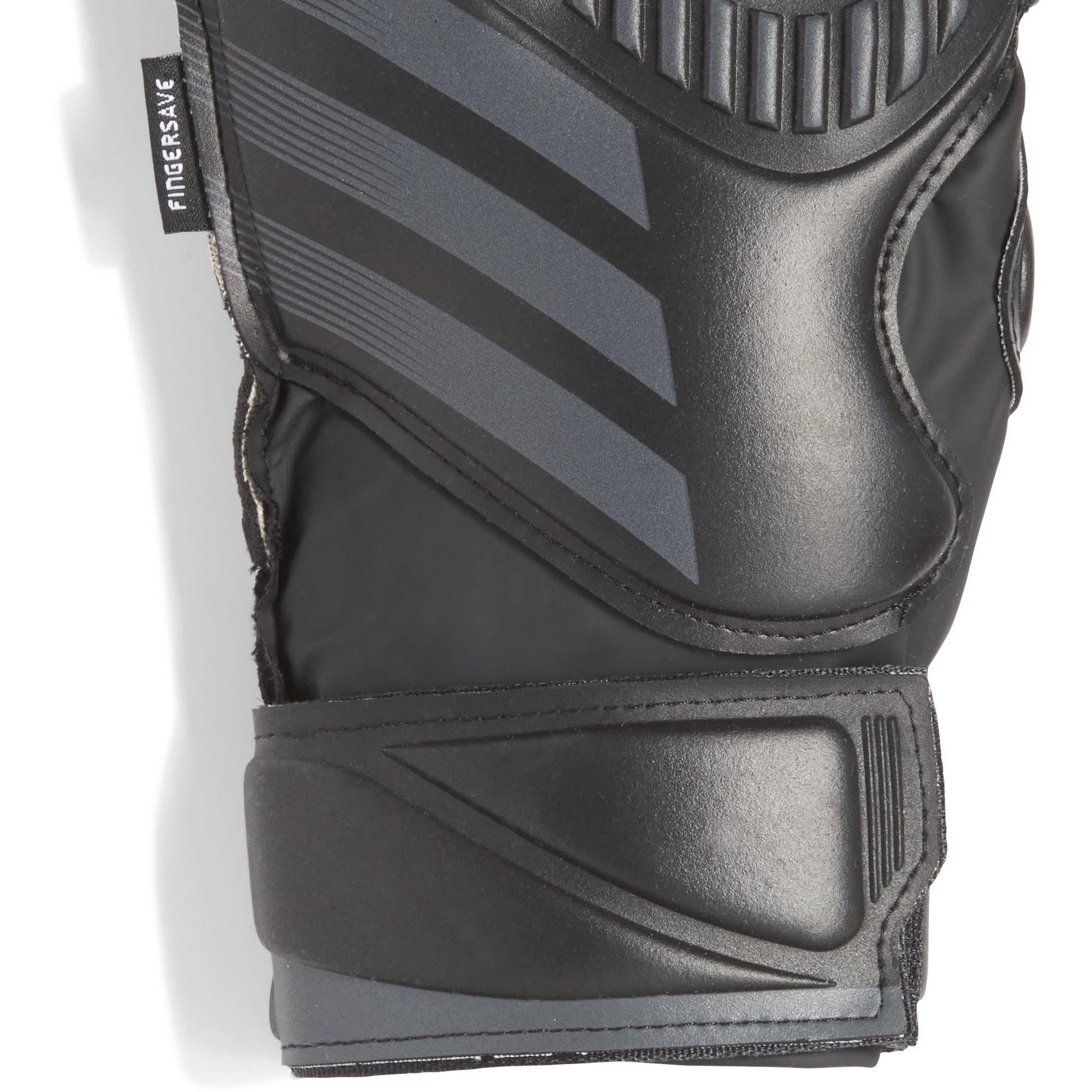 Zwart - adidas - Predator Match Fingersave Goalkeeper Gloves Juniors - 3