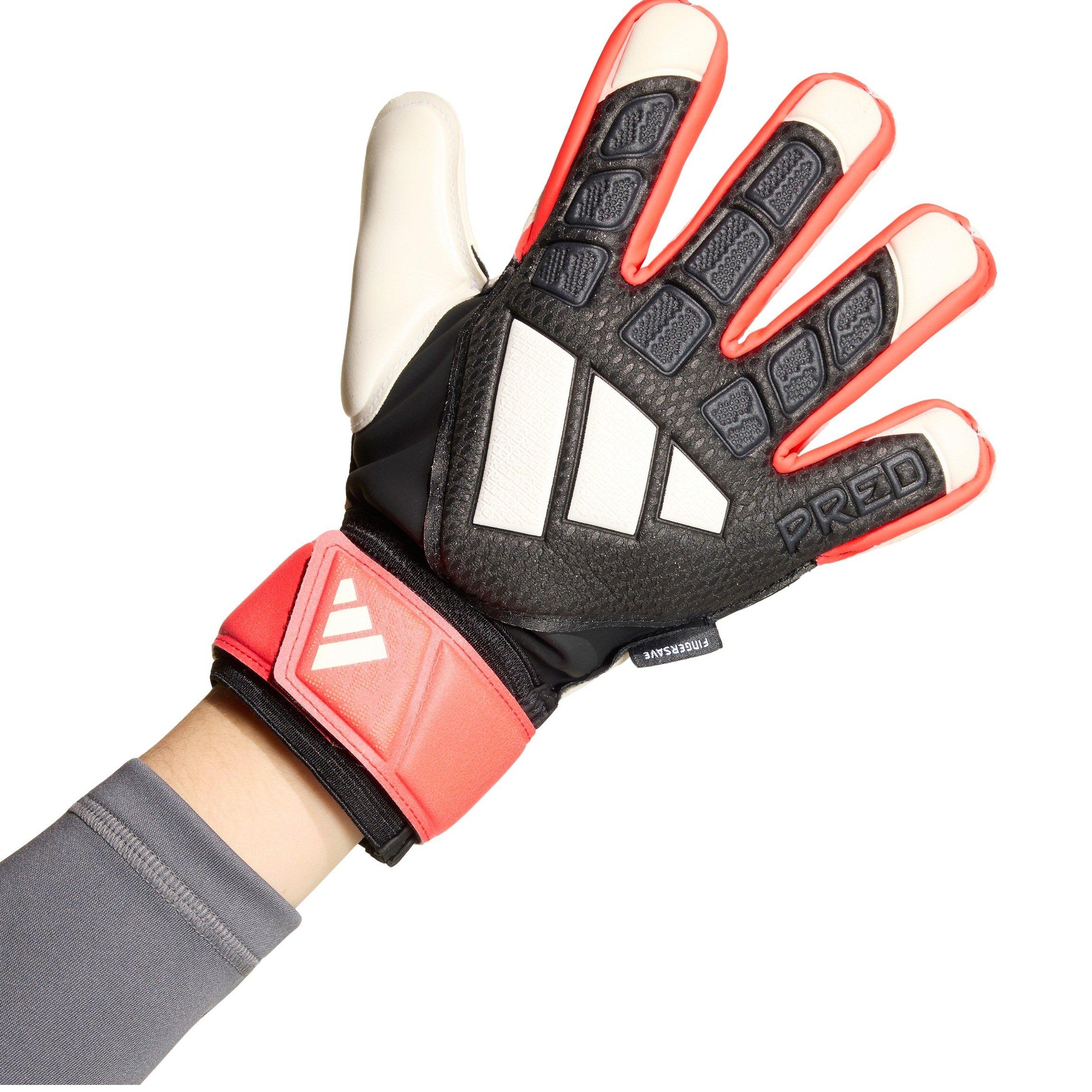 Sort/Rød - adidas - Predator Match Fingersave Goalkeeper Gloves Juniors - 2