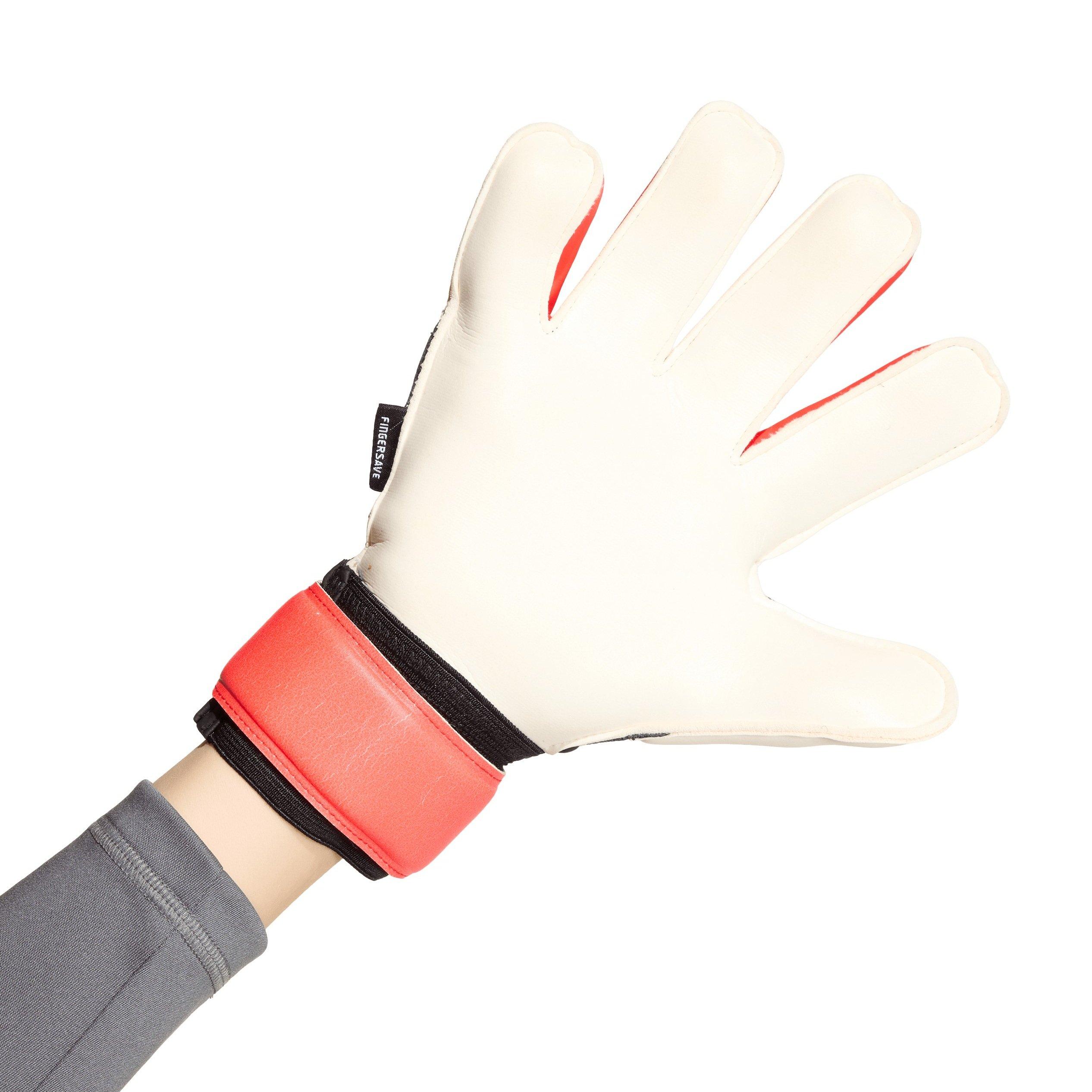 Sort/Rød - adidas - Predator Match Fingersave Goalkeeper Gloves Juniors - 3