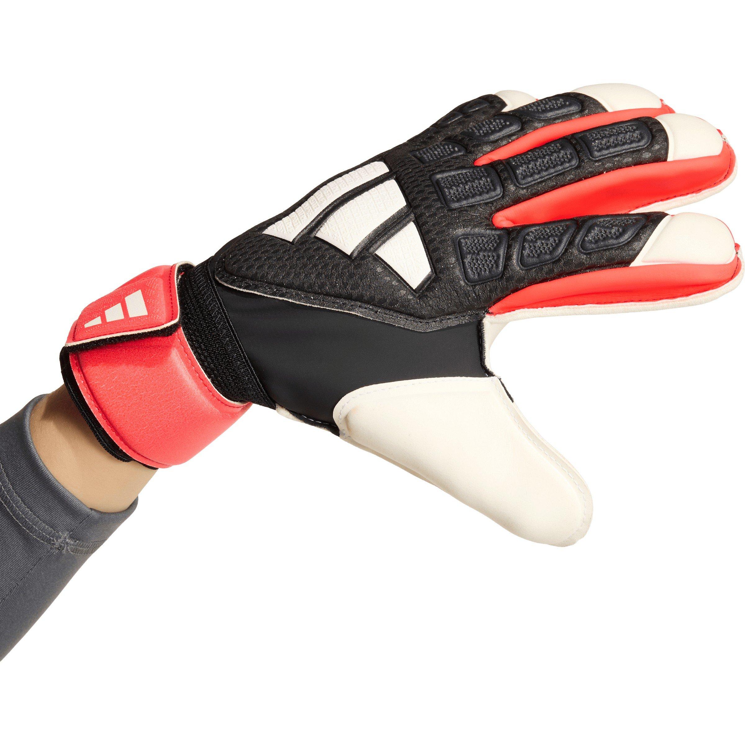 Sort/Rød - adidas - Predator Match Fingersave Goalkeeper Gloves Juniors - 5