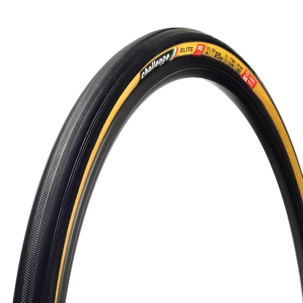 Black/Tan - Challenge - Elite Handmade PRO Tubular Road Tyre