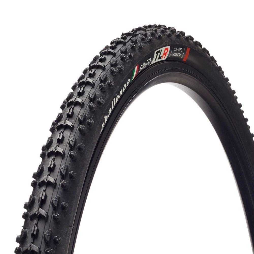 Challenge  Grifo Vulcanized Tubeless Ready Cx Tyre - Black/Black - 700c X33mm