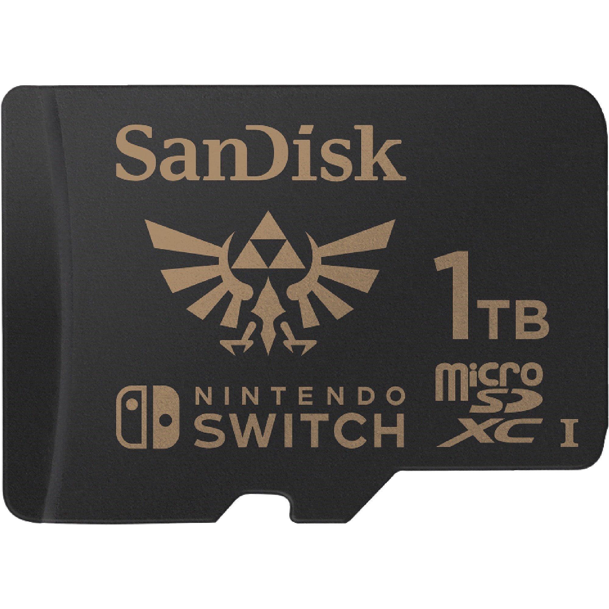 1TB Zelda - SanDisk - 1TB Nintendo Switch Micro SD - 2