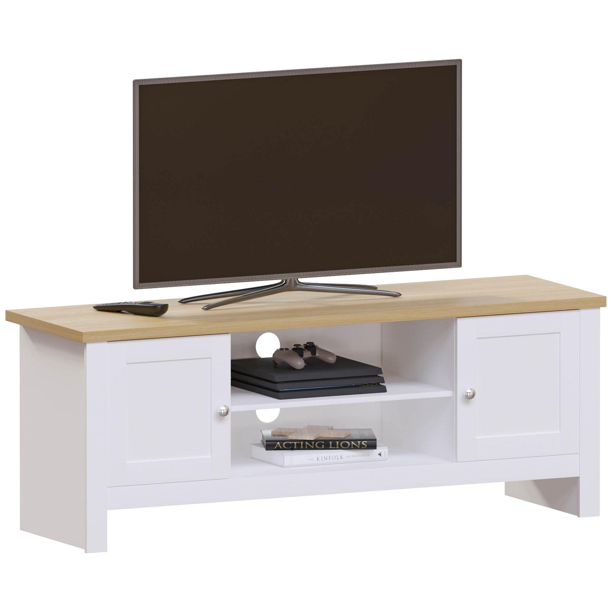 White - Lassic - Vida Designs Arlington 2 Door TV Unit - 7