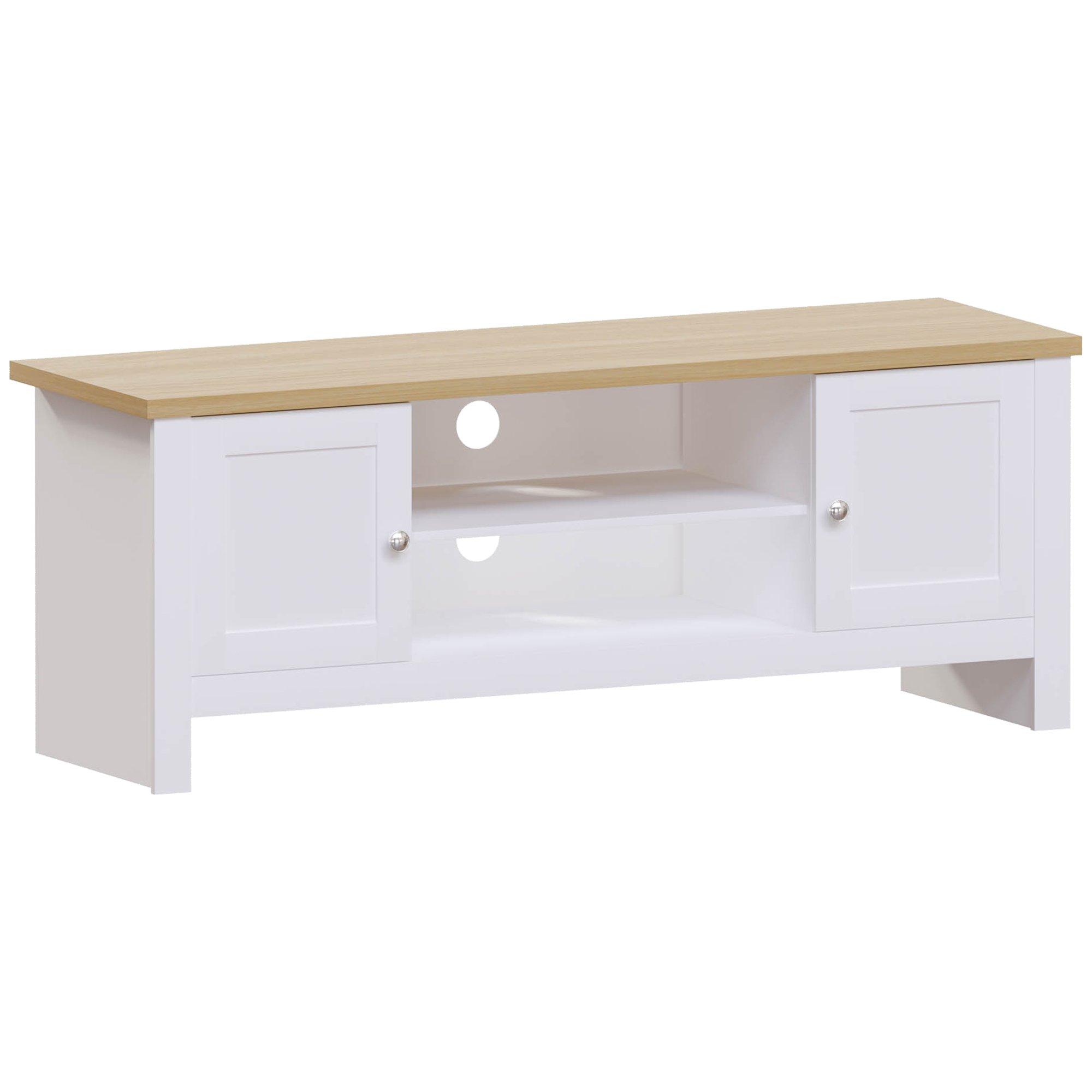White - Lassic - Vida Designs Arlington 2 Door TV Unit - 9