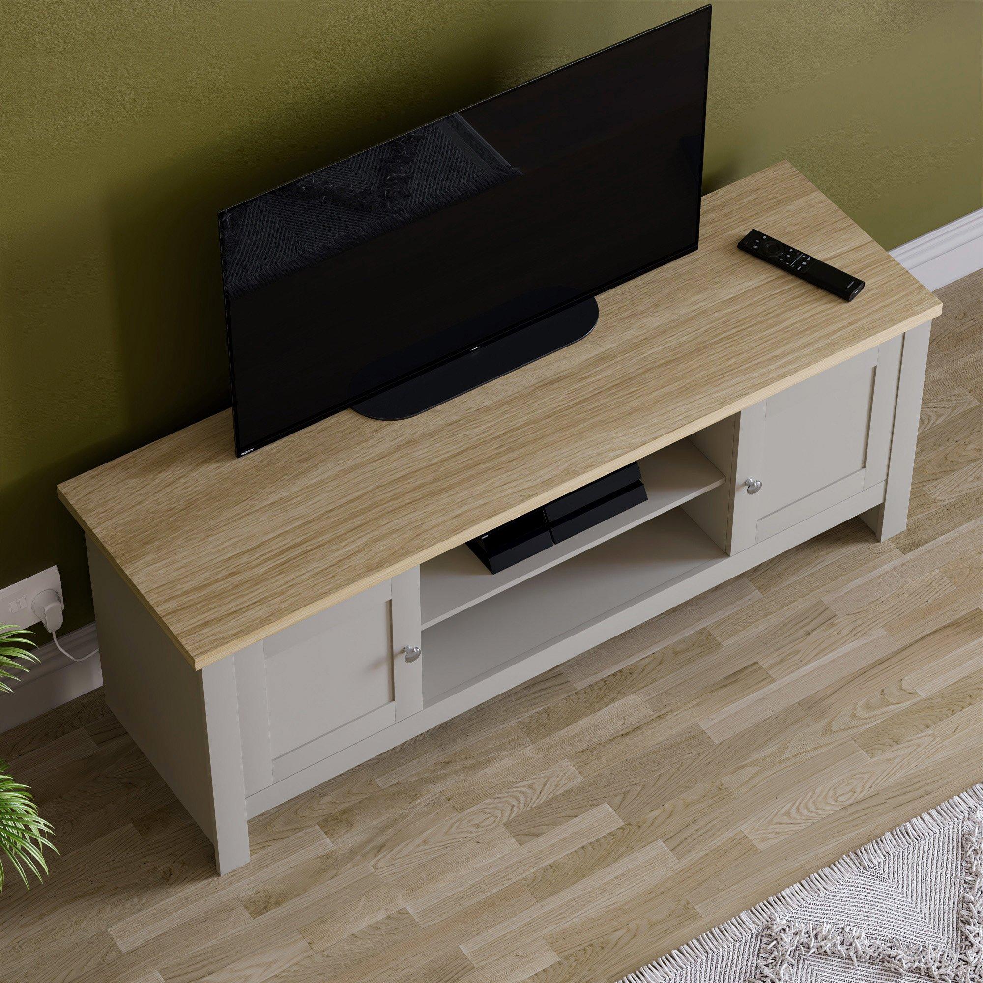 Grey - Lassic - Vida Designs Arlington 2 Door TV Unit - 4