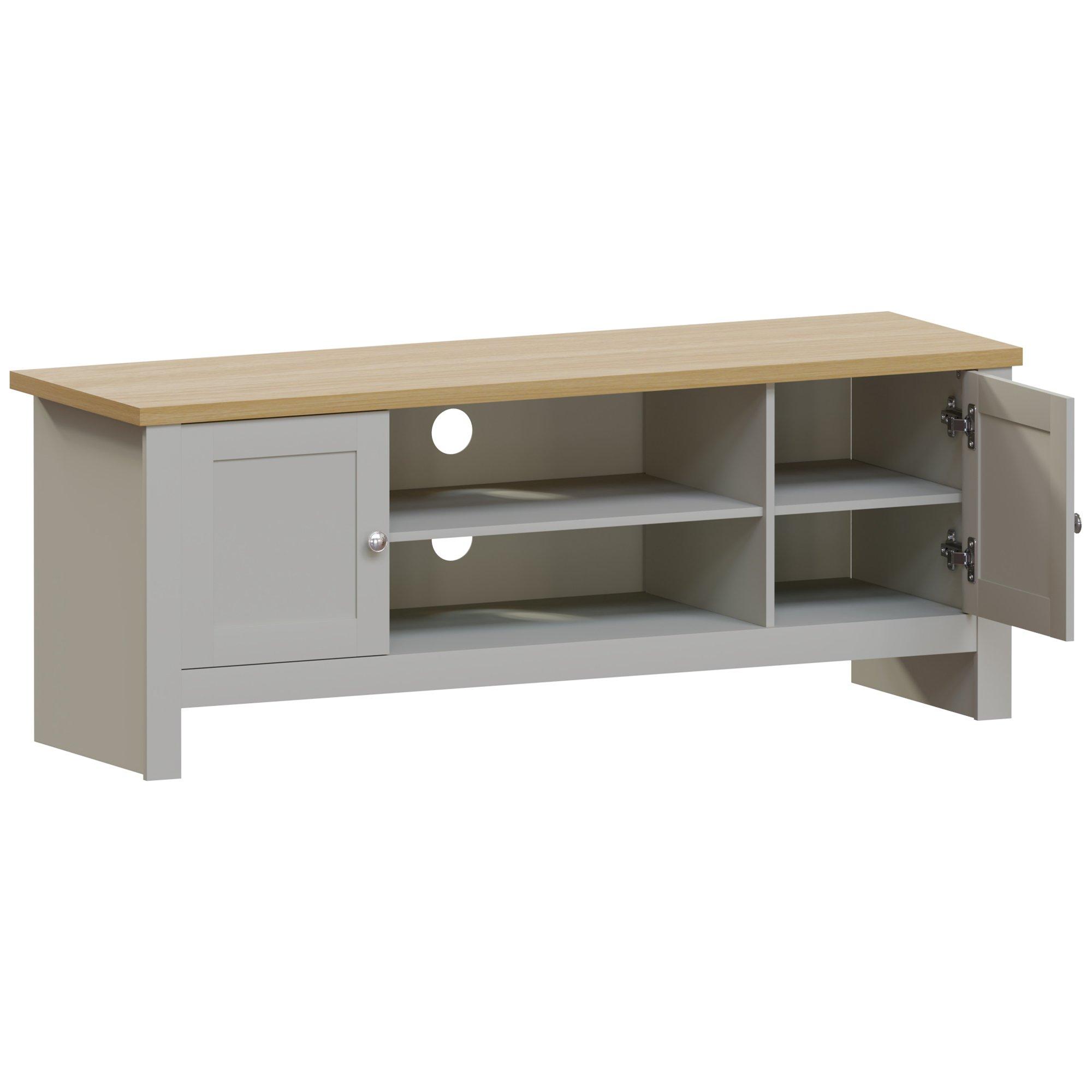 Grey - Lassic - Vida Designs Arlington 2 Door TV Unit - 8