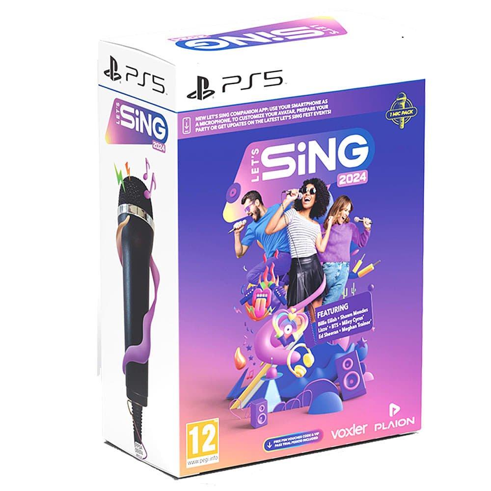 Ps5 - PlayStation - Lets Sing 2024 Mic Pack - 1