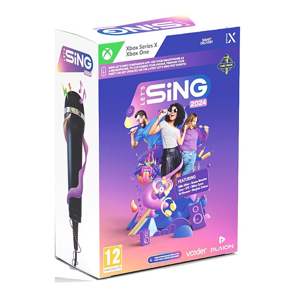 Xbox 4 - Xbox - Lets Sing 2024 Mic Pack - 1