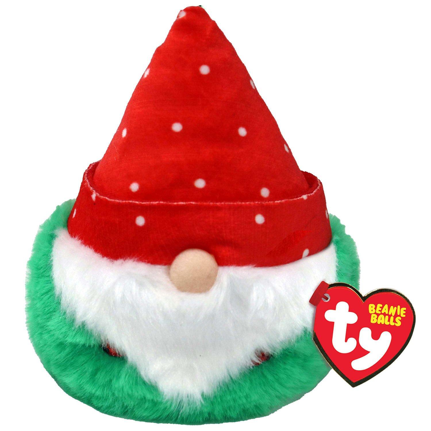 Merchandise - Ty - PLSH BALLS GNOME GREEN HAT