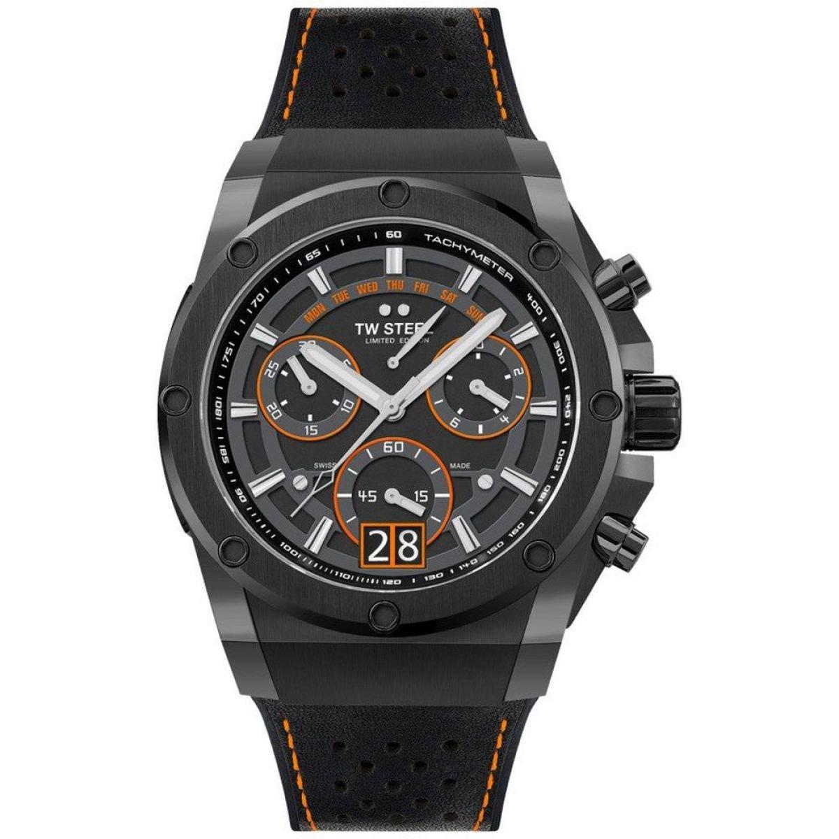 Black - TW Steel - Men's Ace Analogue Quartz Watch - 1