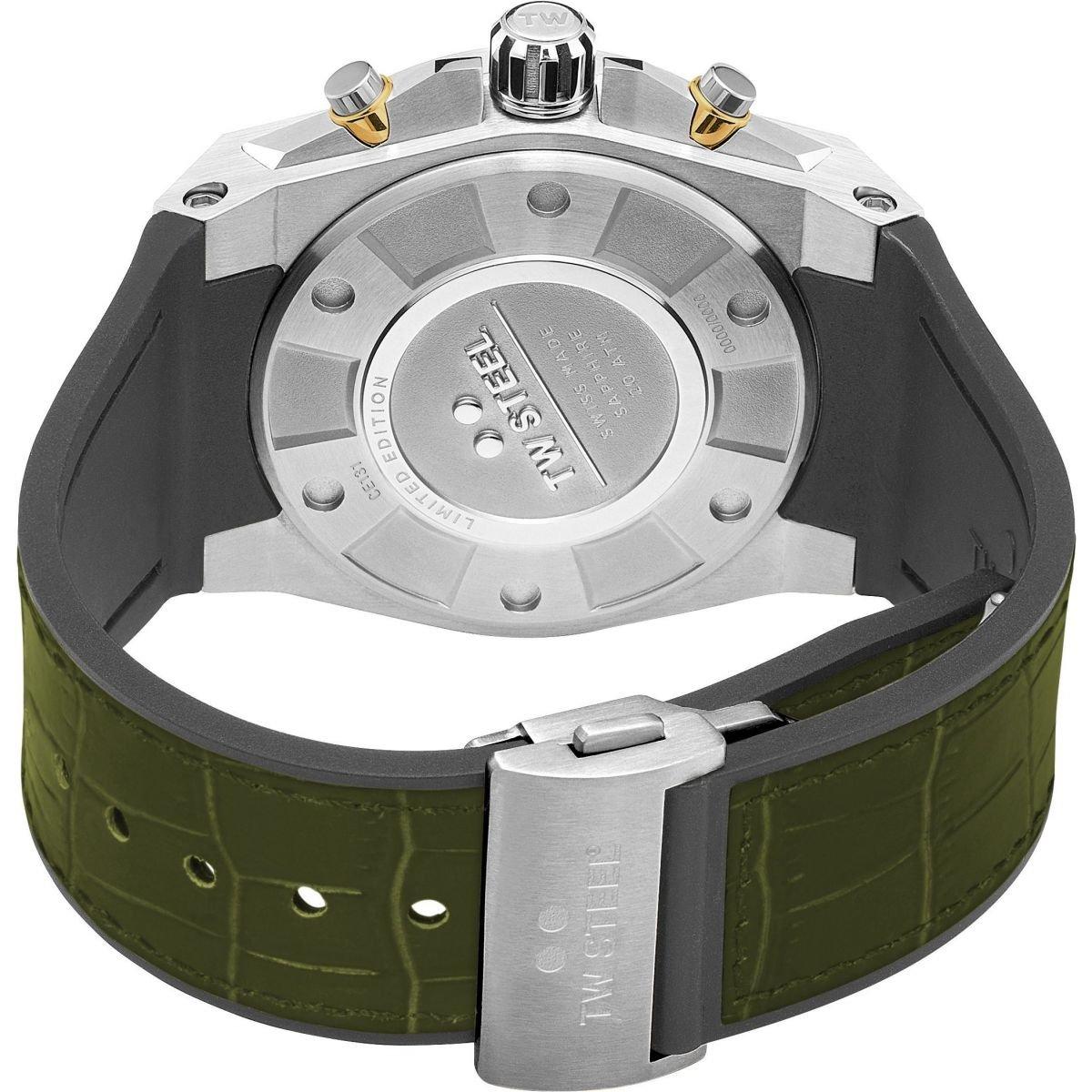 Grey And Green - TW Steel - Ace Analogue Quartz Watch - 2